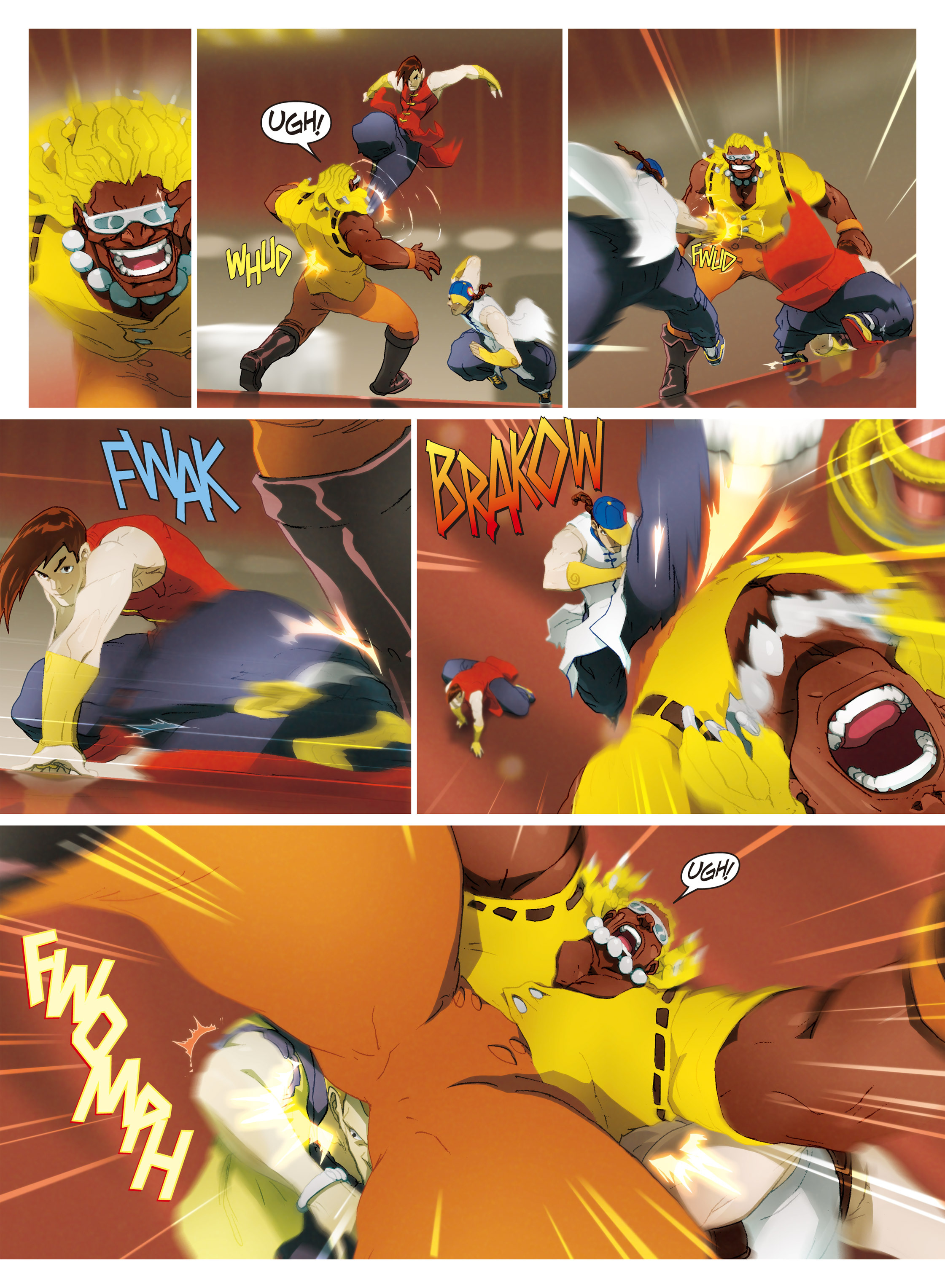 Read online Super Street Fighter comic -  Issue # Vol.1 - New Generations - 20