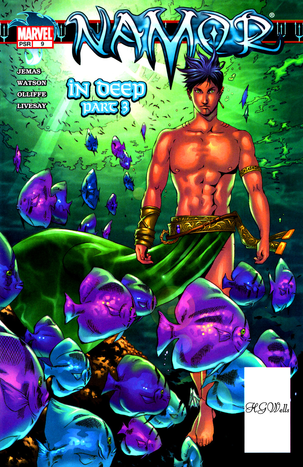 Read online Namor comic -  Issue #9 - 1