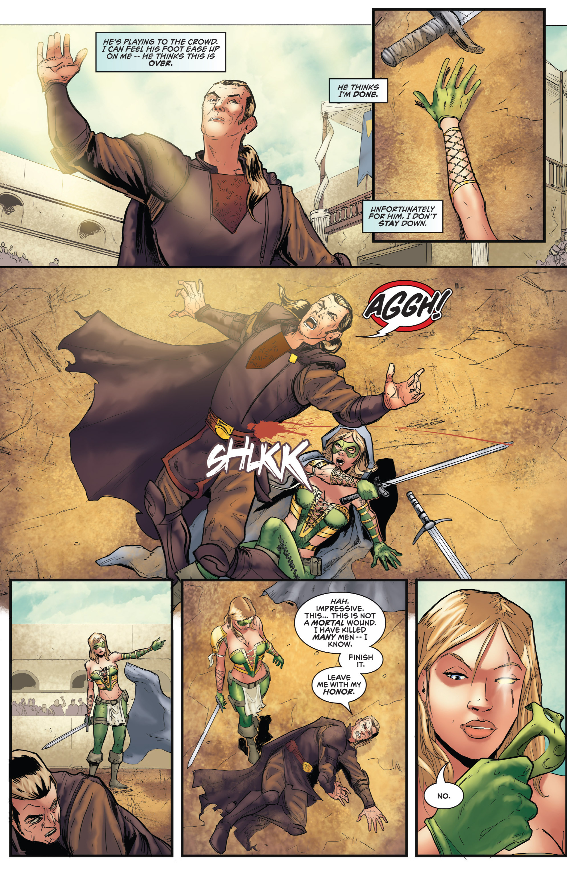 Read online Grimm Fairy Tales presents Robyn Hood (2012) comic -  Issue #4 - 18