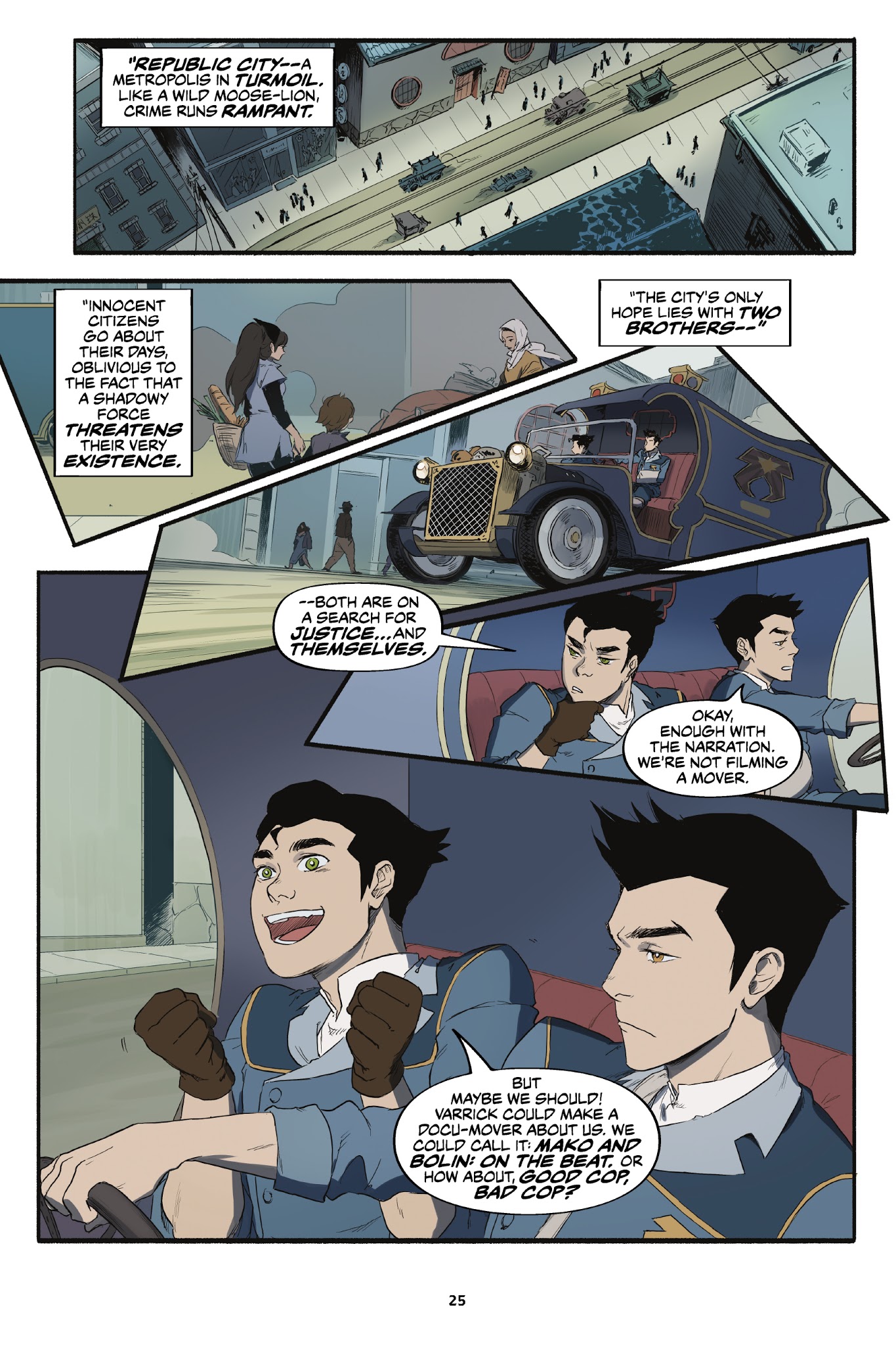Read online Nickelodeon The Legend of Korra – Turf Wars comic -  Issue #2 - 27