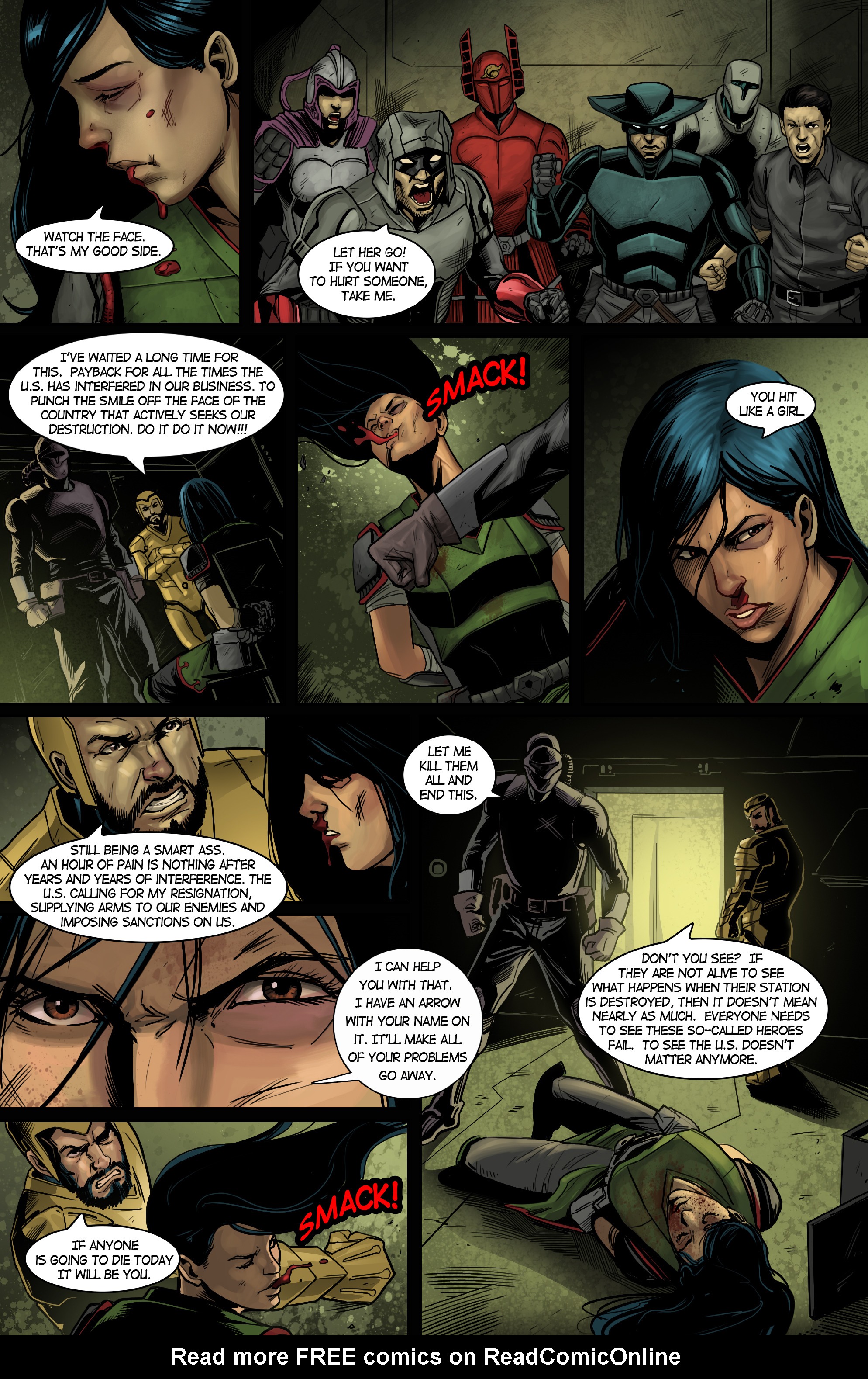 Read online The Heroes of Echo Company comic -  Issue #4 - 5