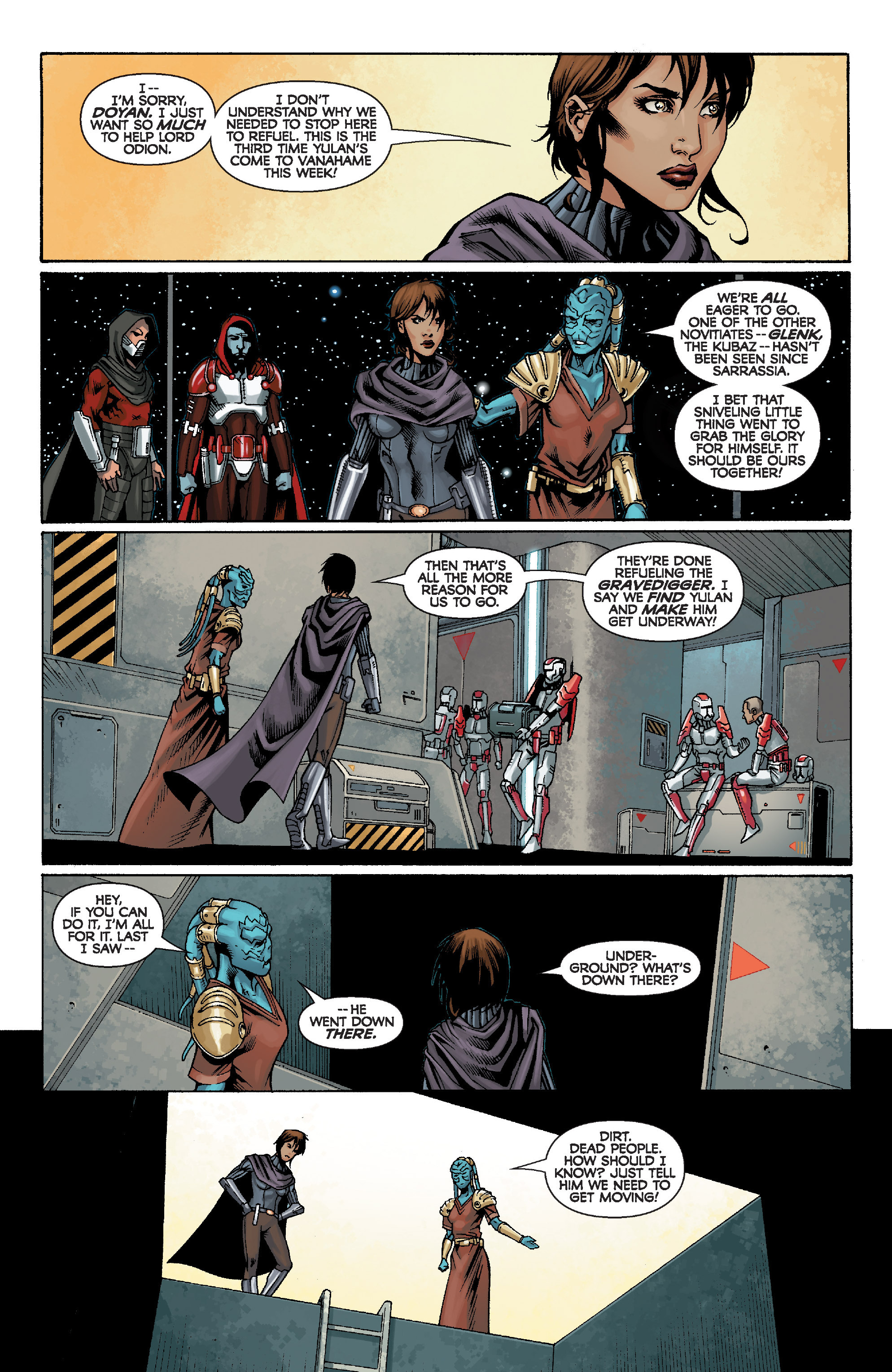 Read online Star Wars: Knight Errant - Escape comic -  Issue #3 - 7