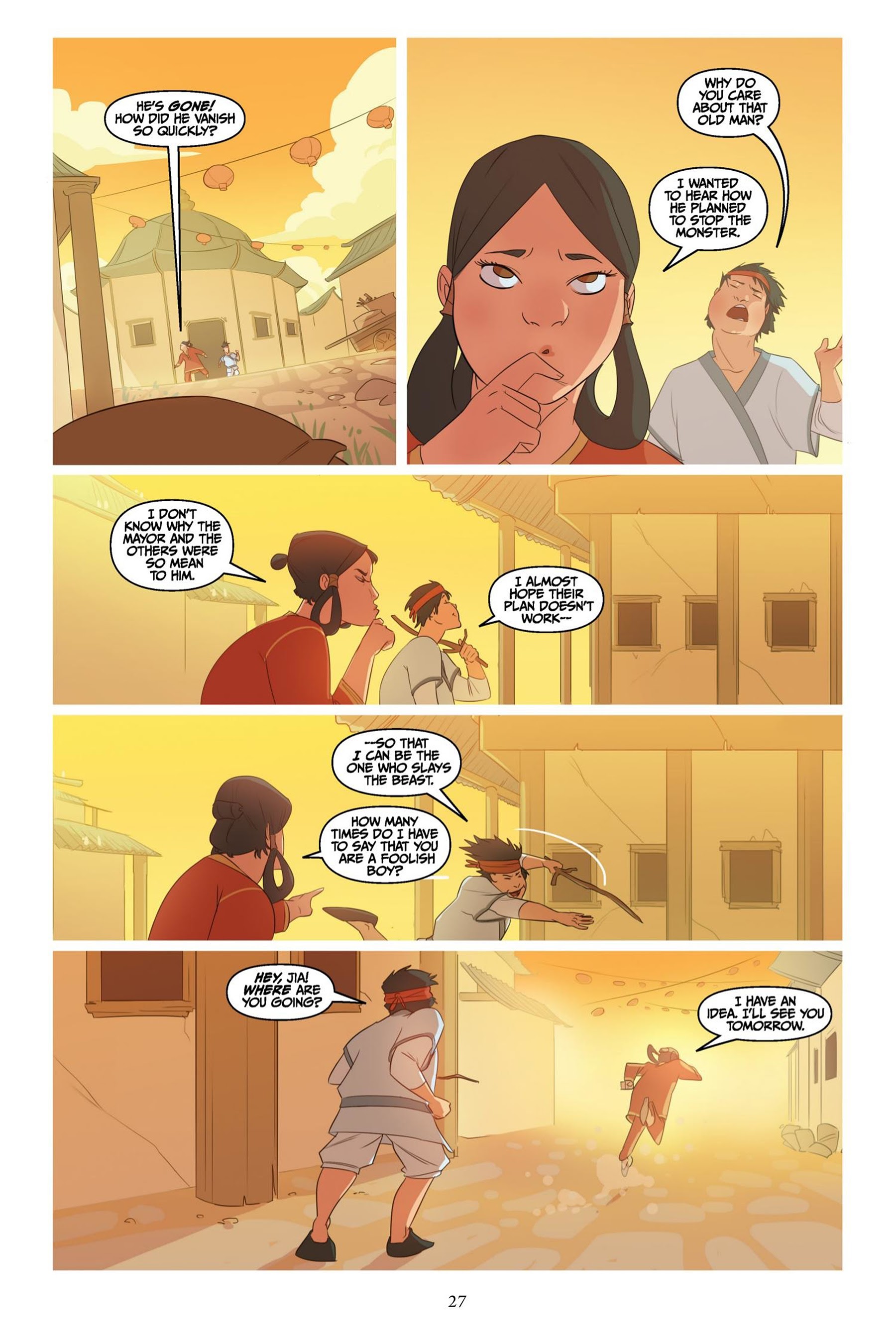 Read online Jia and the Nian Monster comic -  Issue # TPB - 28