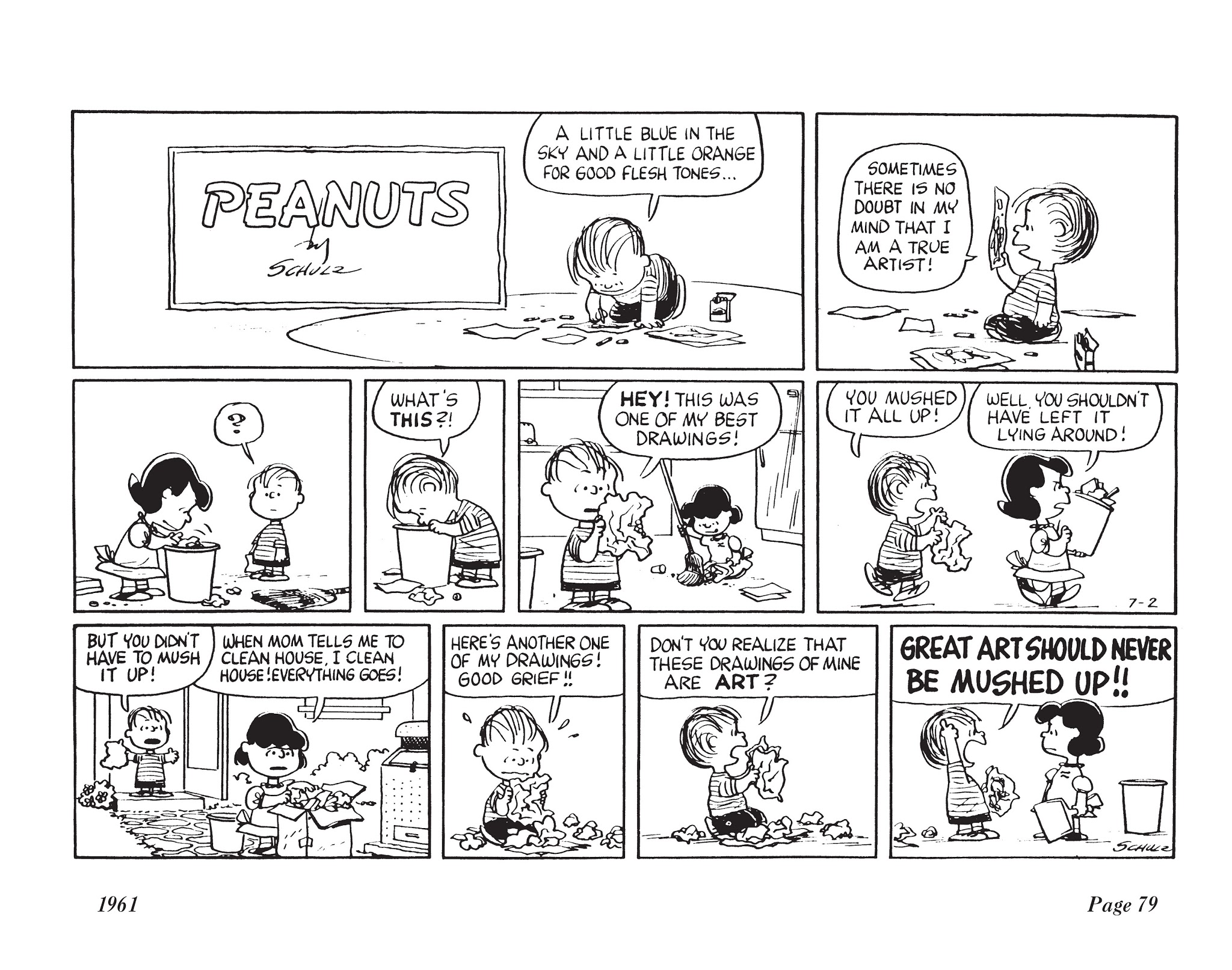 Read online The Complete Peanuts comic -  Issue # TPB 6 - 94