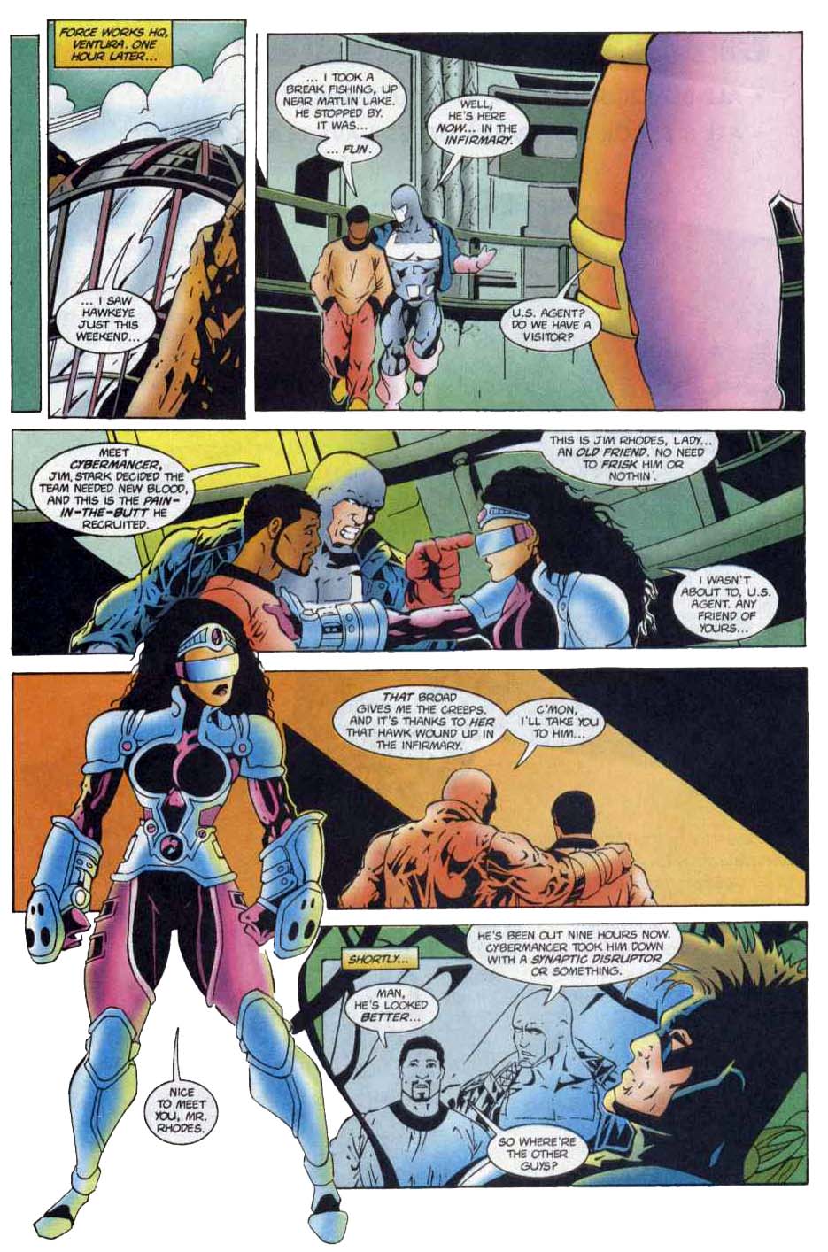 Read online War Machine (1994) comic -  Issue #20 - 13