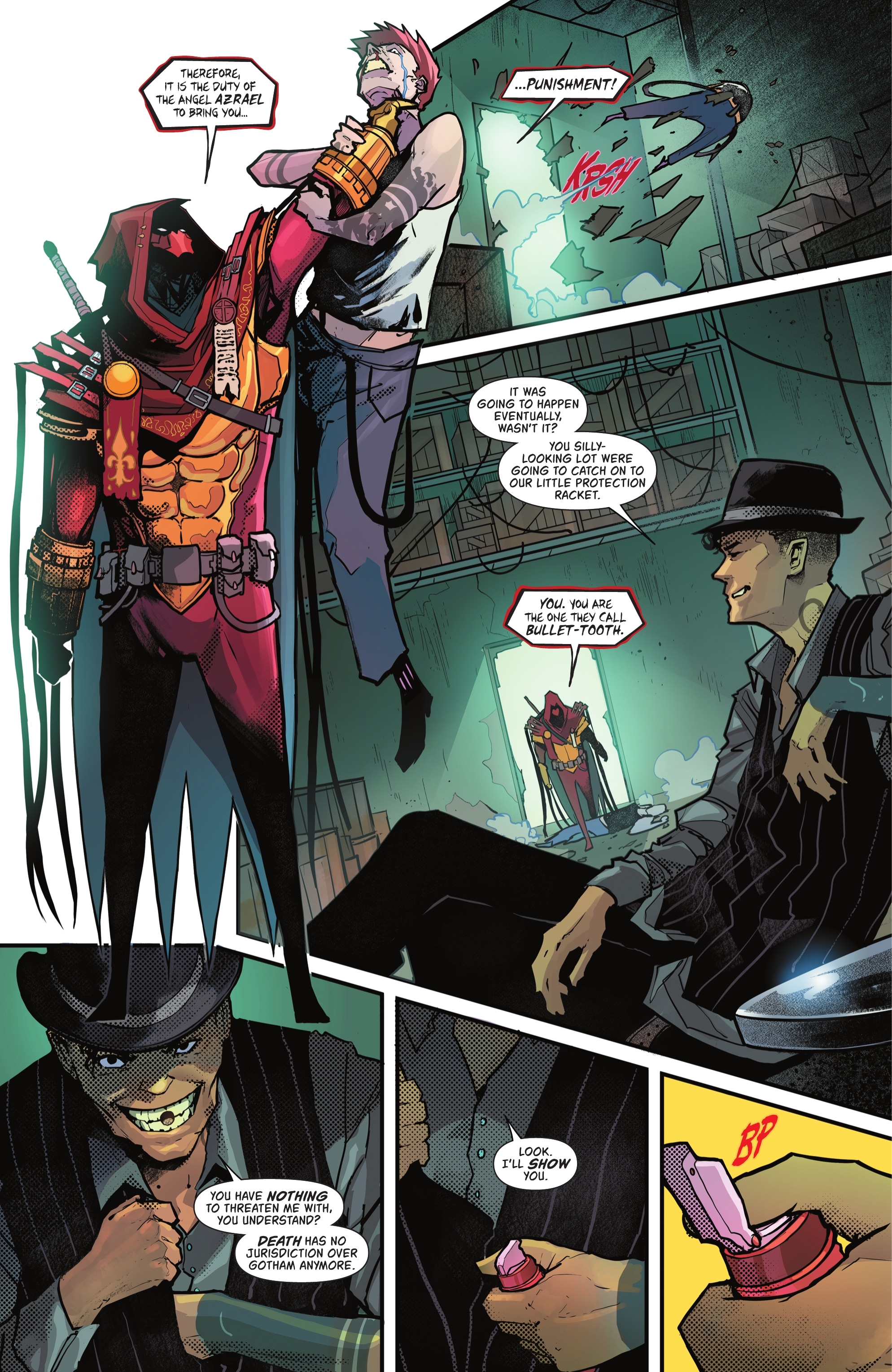 Read online Sword of Azrael: Dark Knight of the Soul comic -  Issue #1 - 4