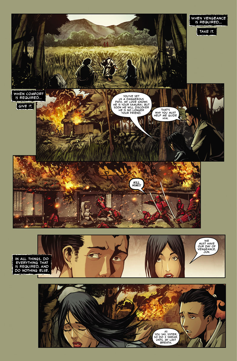 Read online Samurai's Blood comic -  Issue #1 - 32