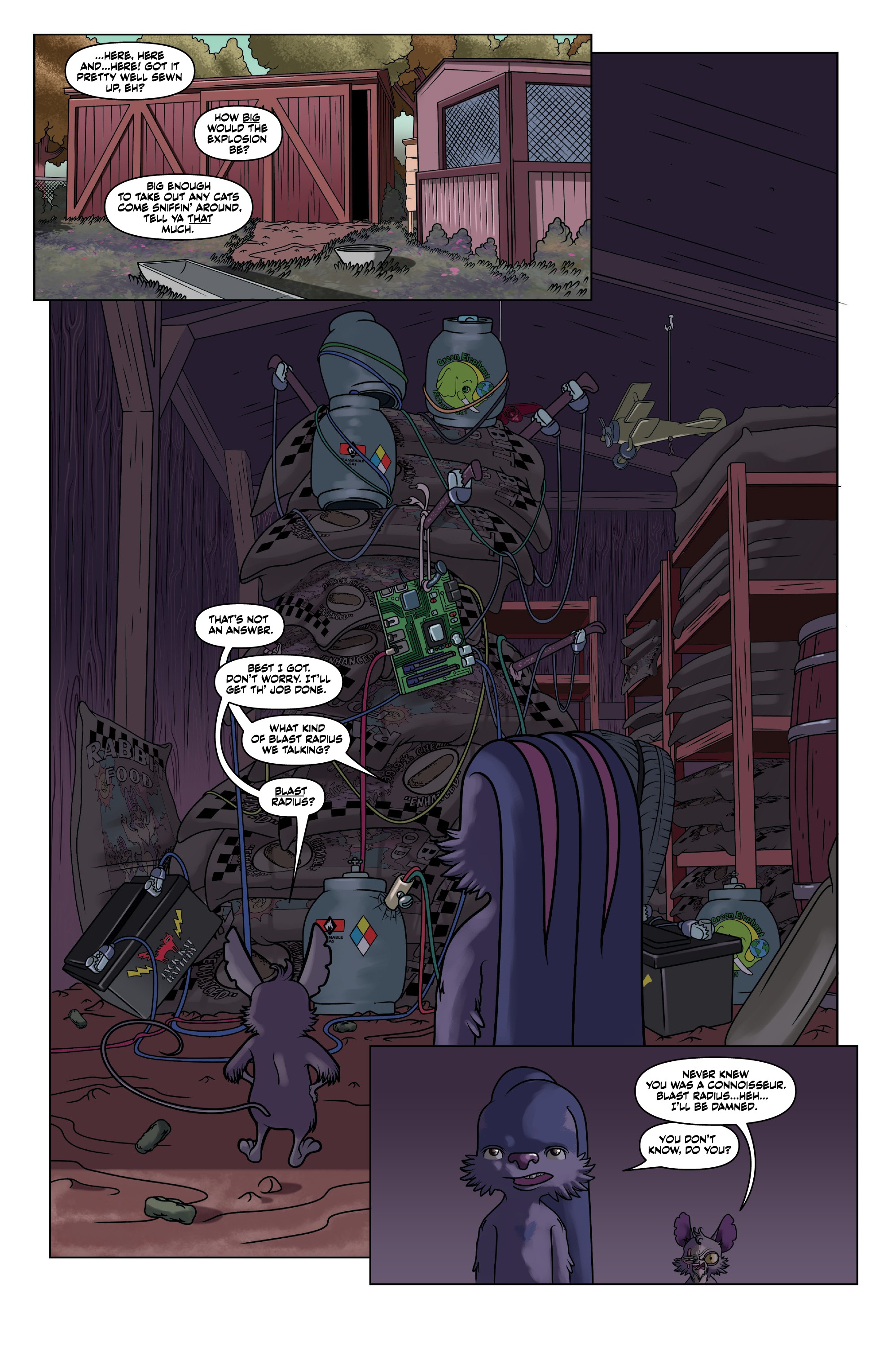 Read online Auntie Agatha's Home For Wayward Rabbits comic -  Issue #4 - 19