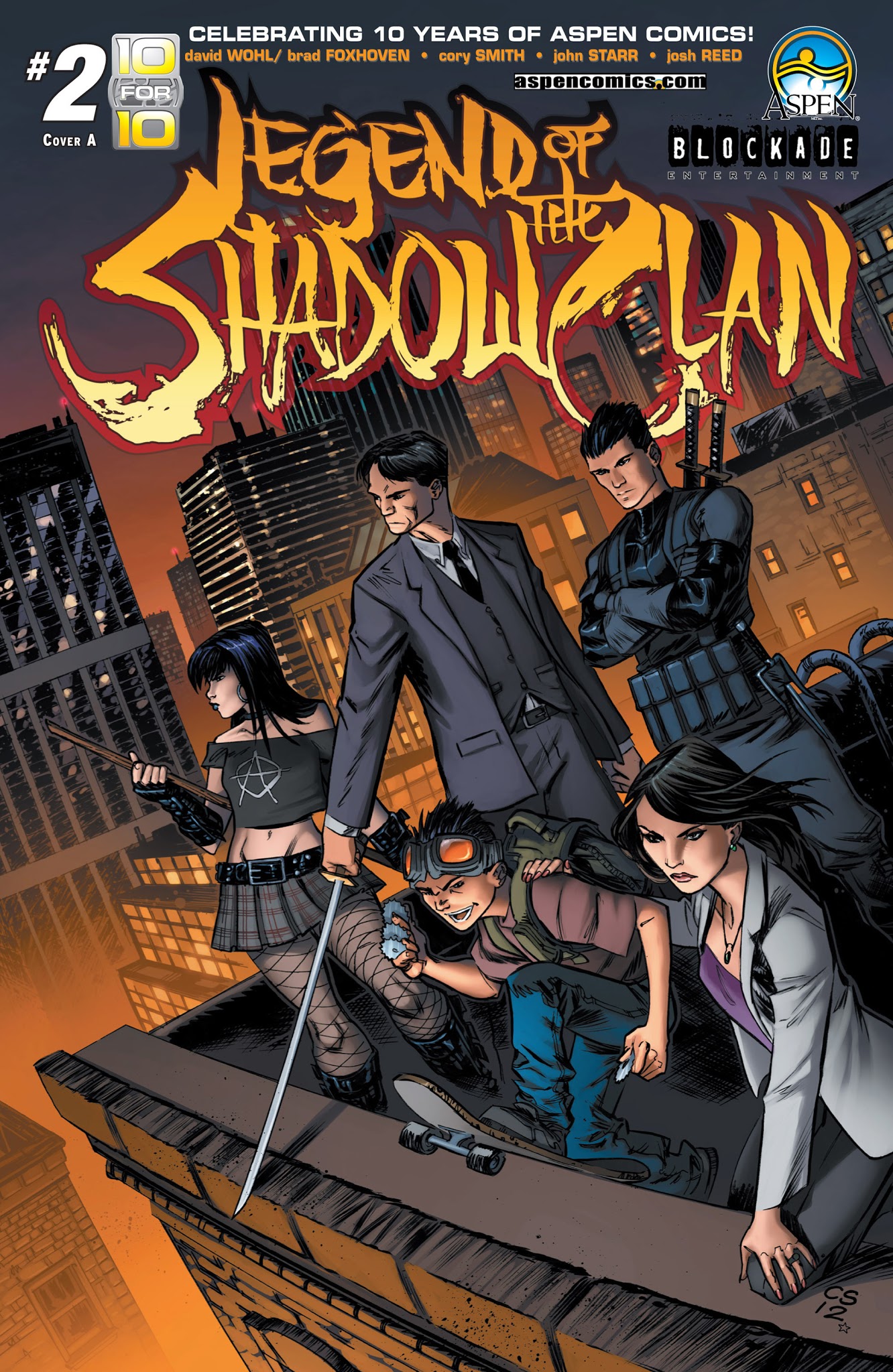 Read online Legend of the Shadow Clan comic -  Issue #2 - 1
