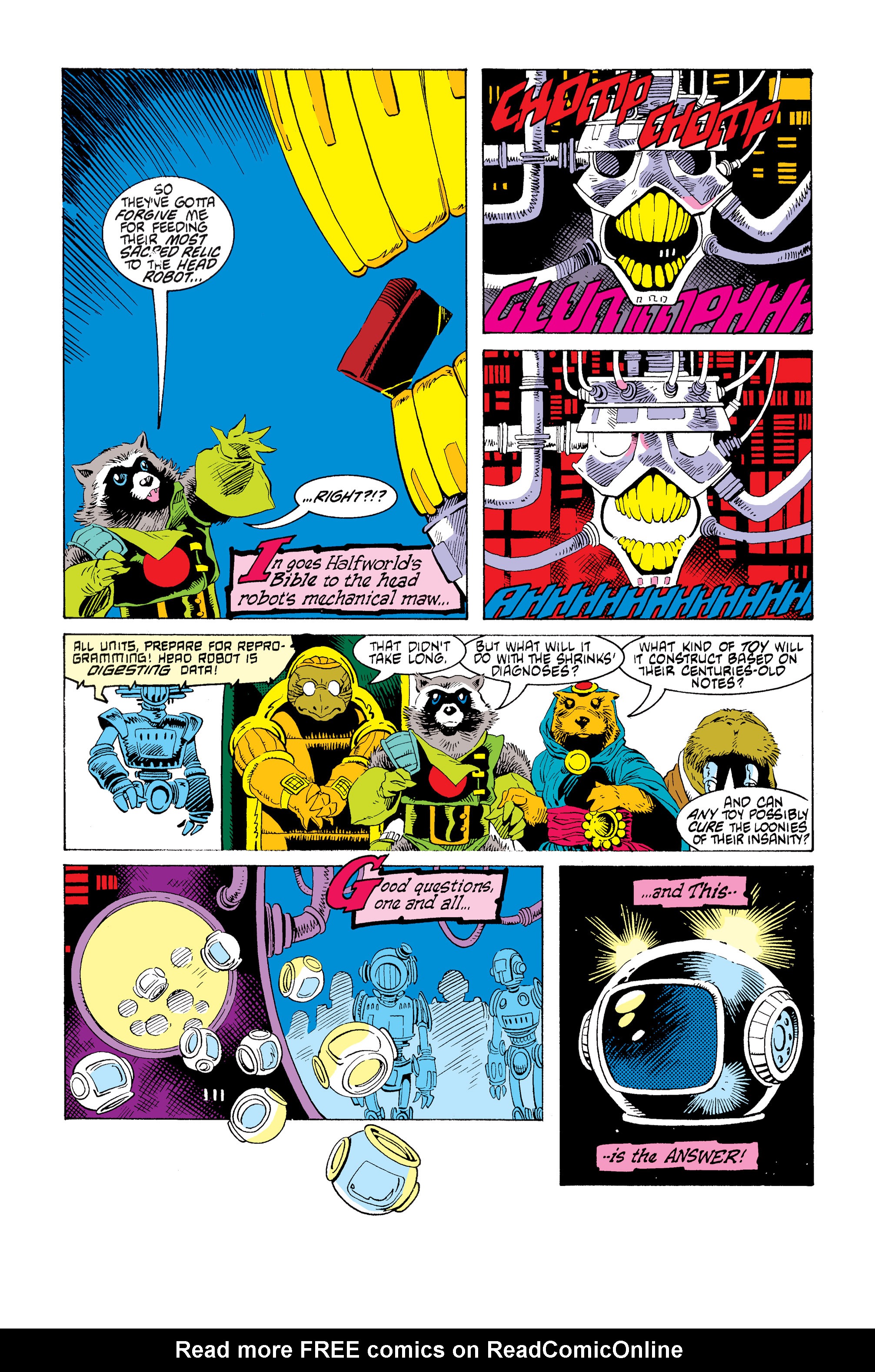 Read online Rocket Raccoon (1985) comic -  Issue #3 - 24