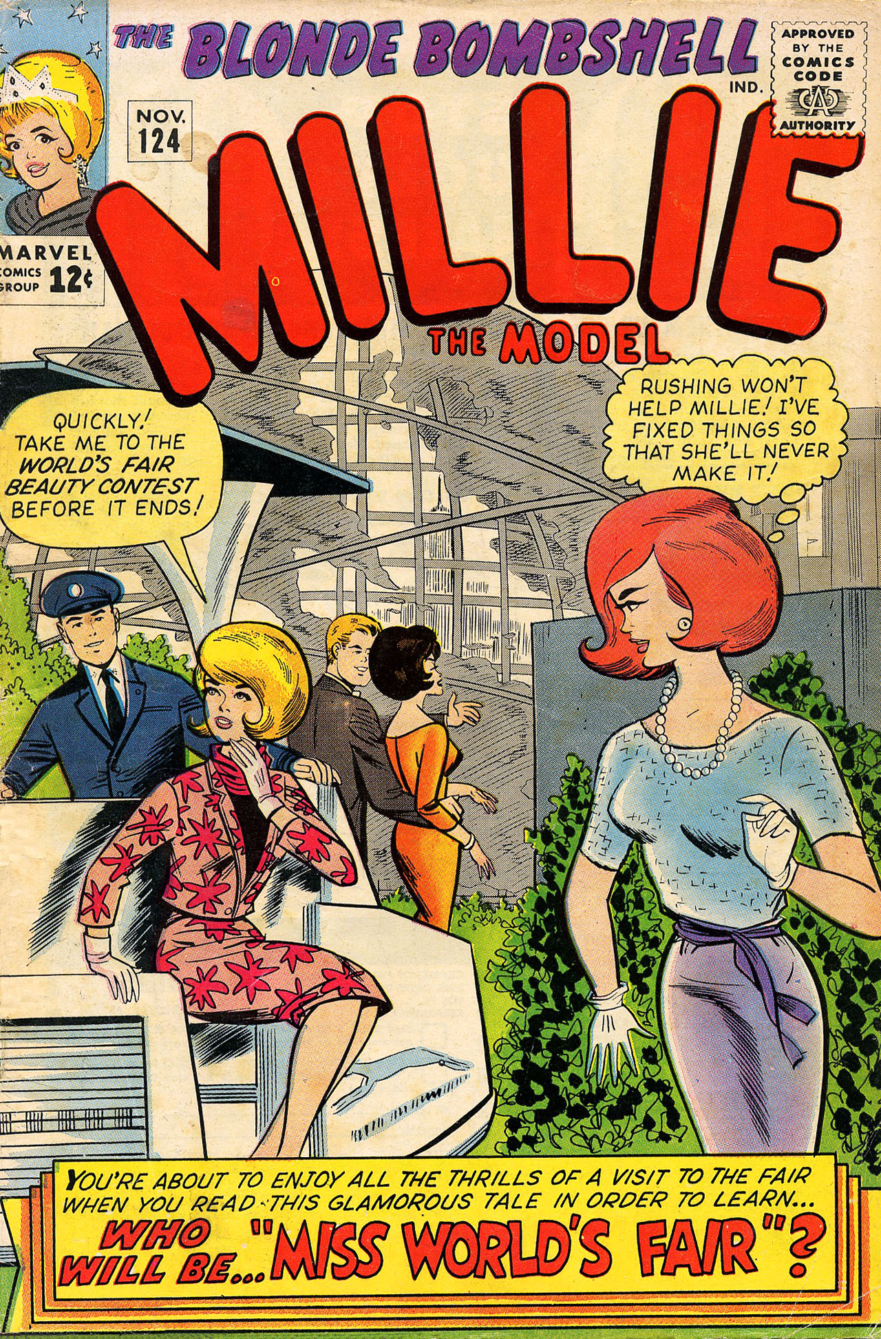 Read online Millie the Model comic -  Issue #124 - 1