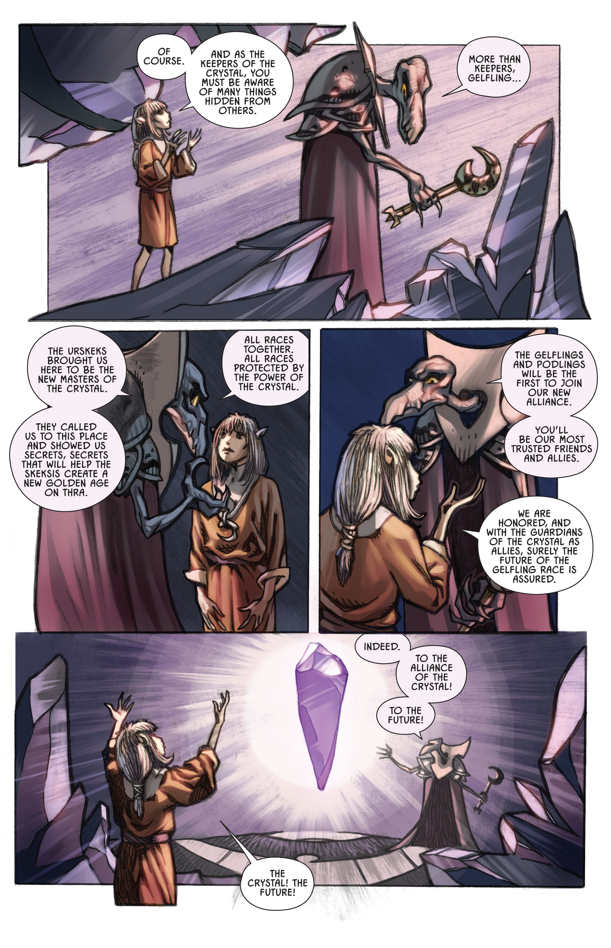 Read online The Dark Crystal: Creation Myths comic -  Issue # TPB 3 - 42