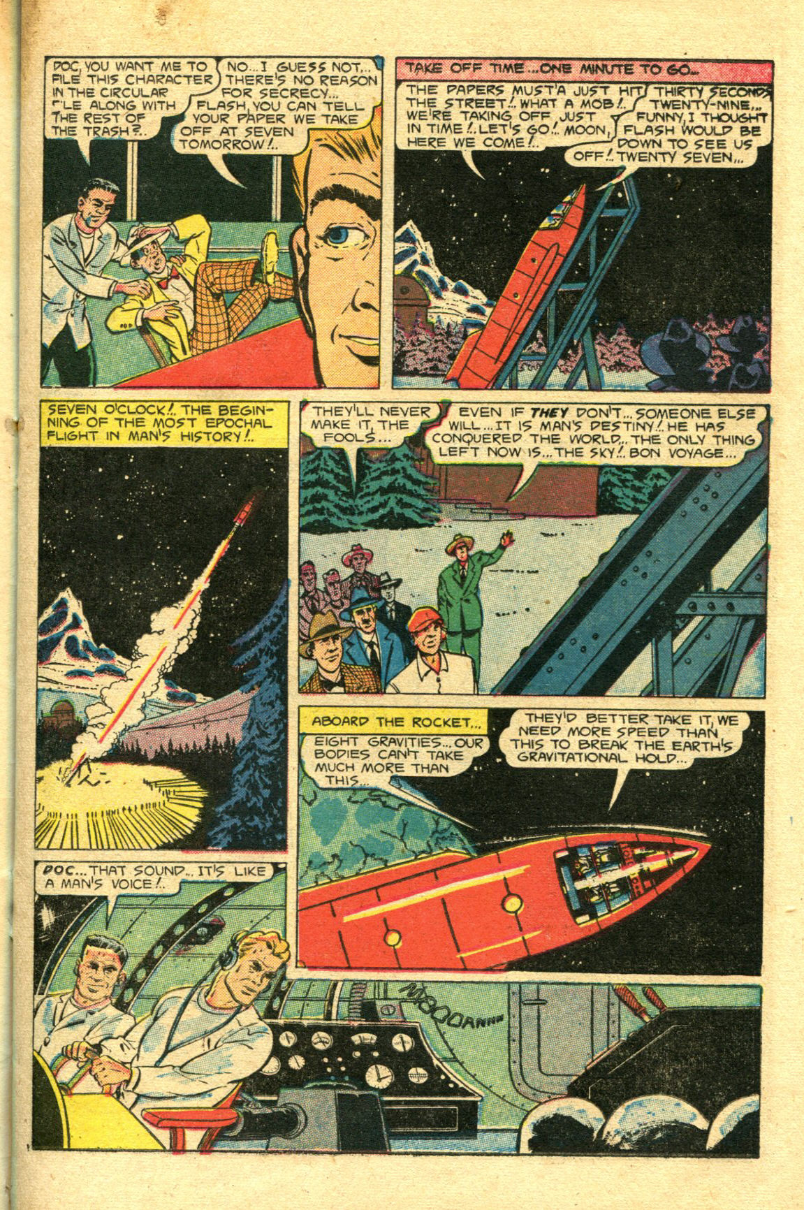 Read online Shadow Comics comic -  Issue #98 - 19