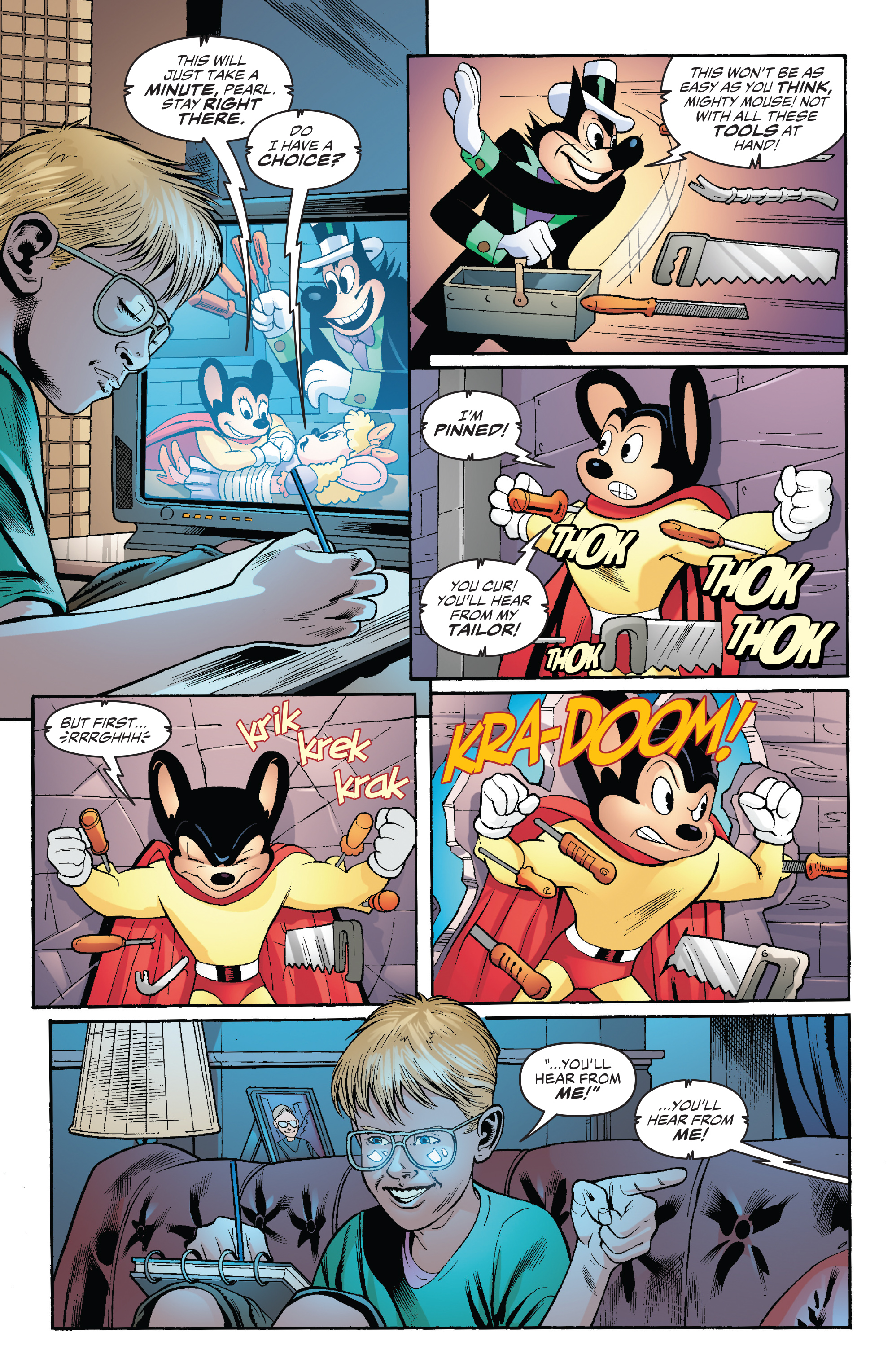 Read online Mighty Mouse (2017) comic -  Issue #1 - 18