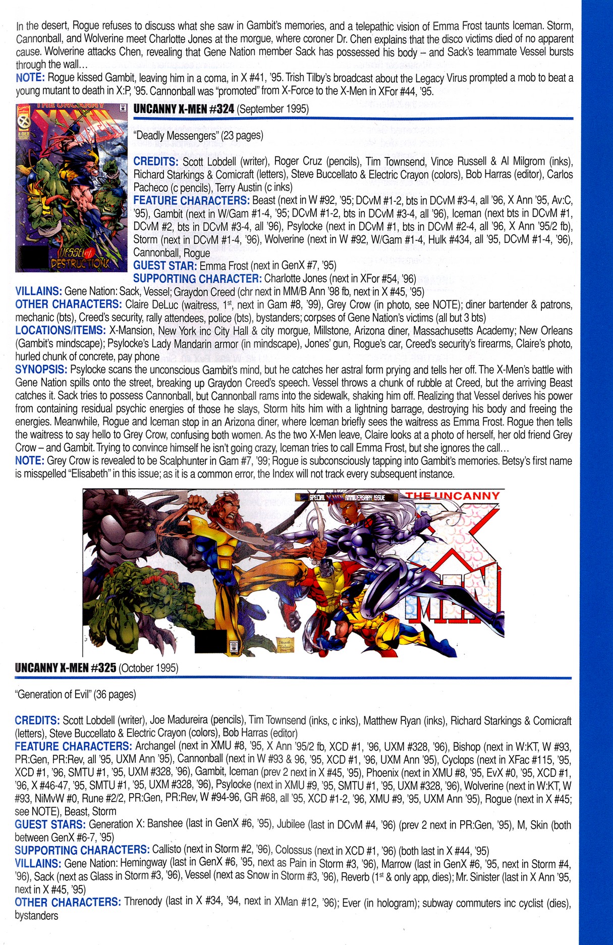 Read online Official Index to the Marvel Universe comic -  Issue #8 - 59