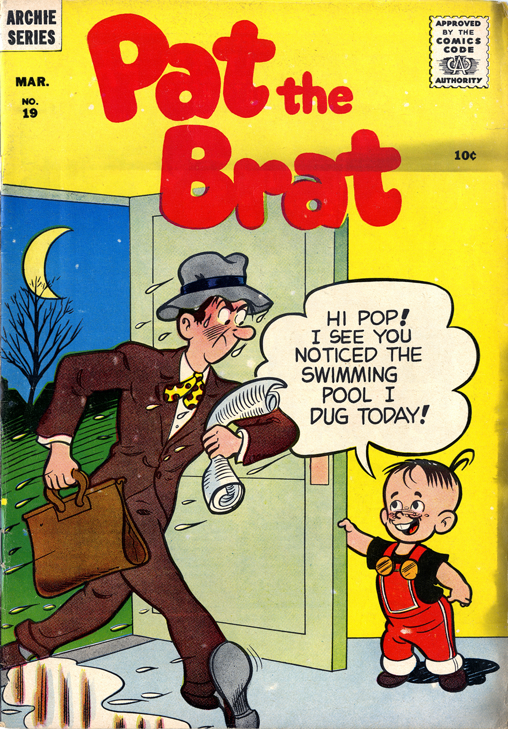 Read online Pat the Brat comic -  Issue #19 - 1