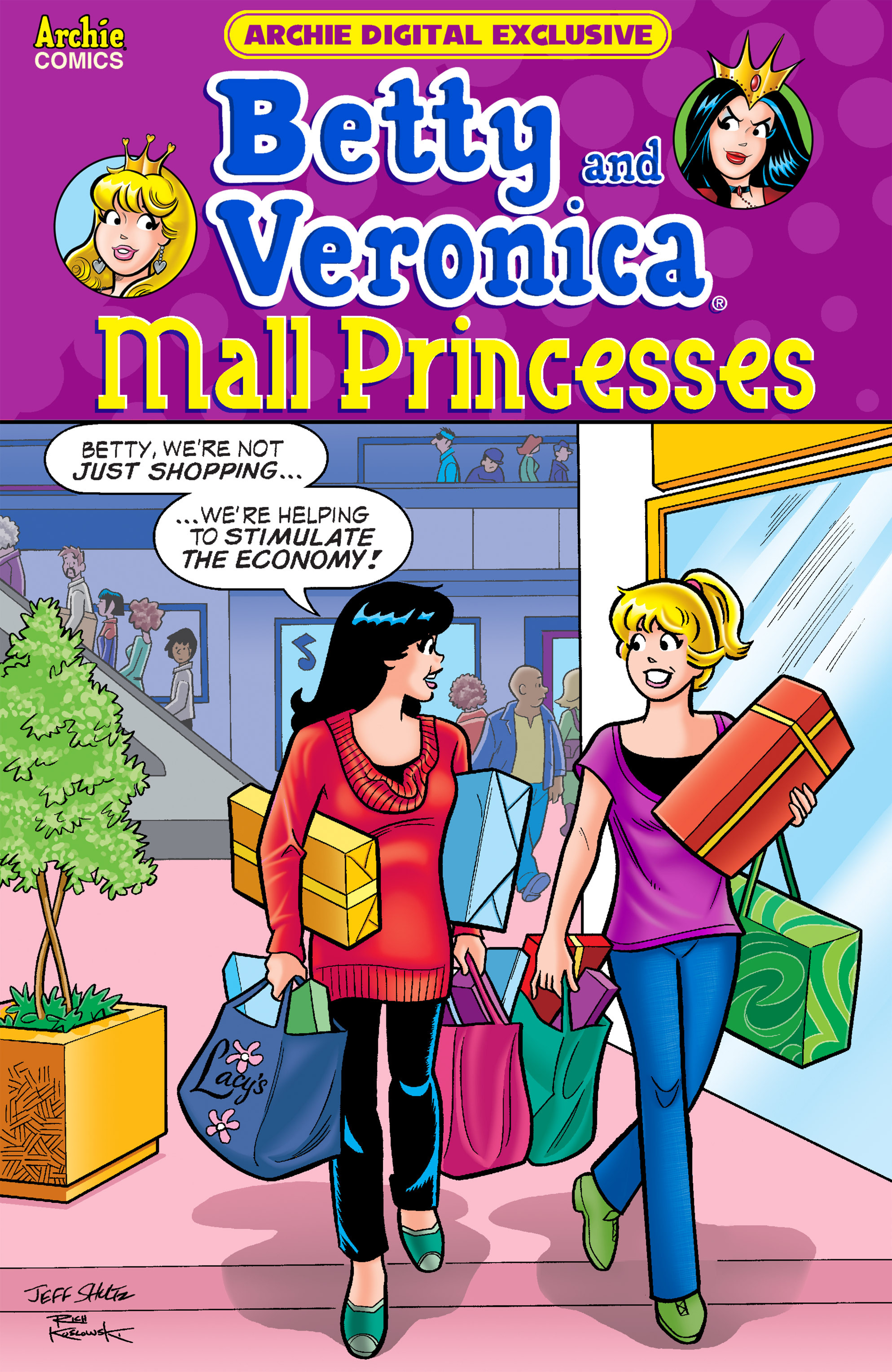 Read online Betty and Veronica: Mall Princesses comic -  Issue # TPB - 1