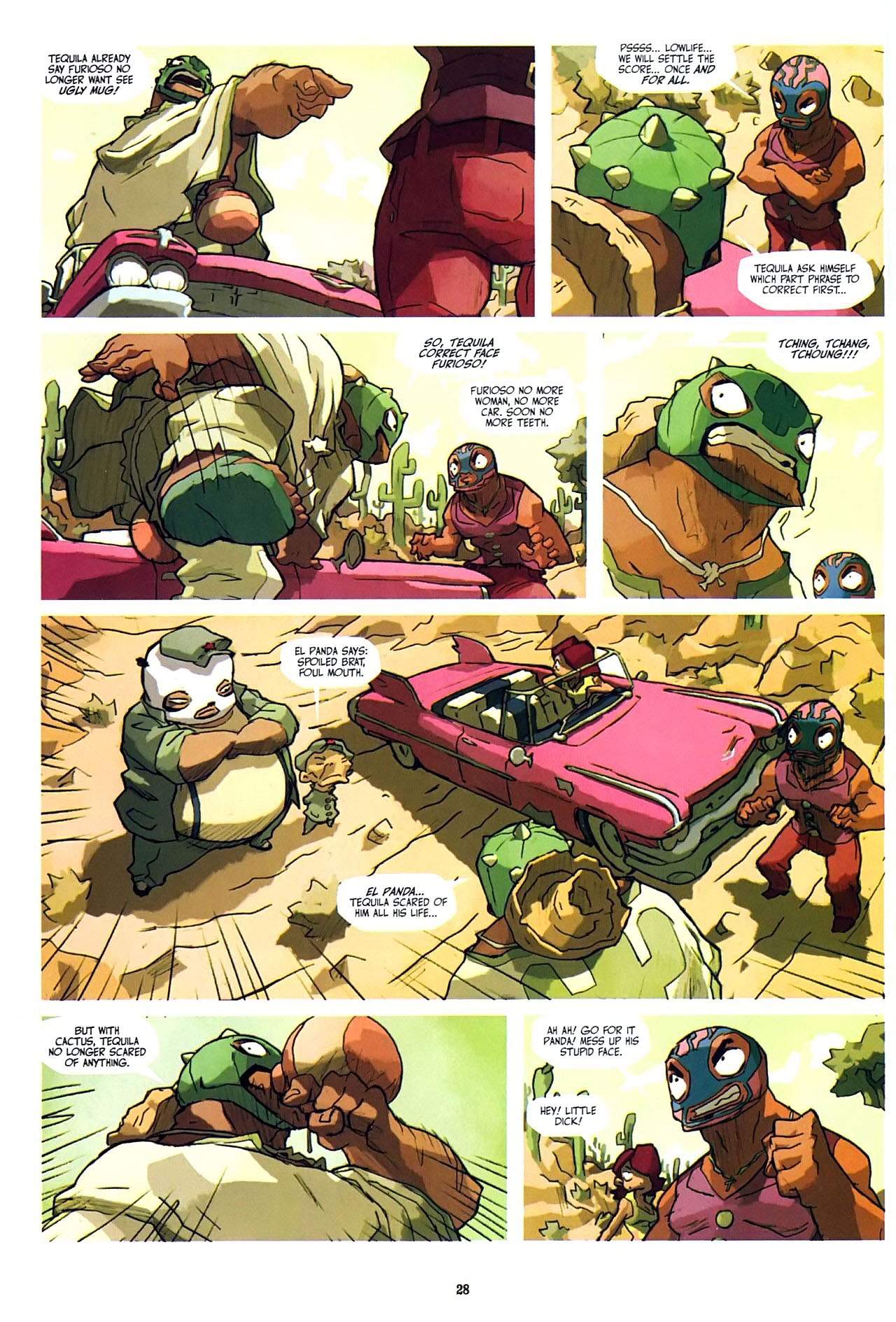 Read online Lucha Libre comic -  Issue #4 - 30