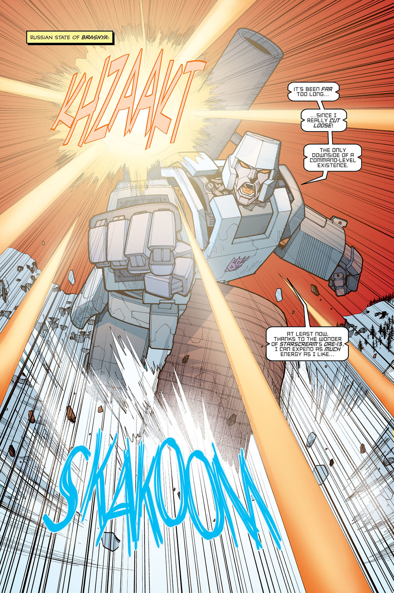 Read online The Transformers: Escalation comic -  Issue #5 - 7