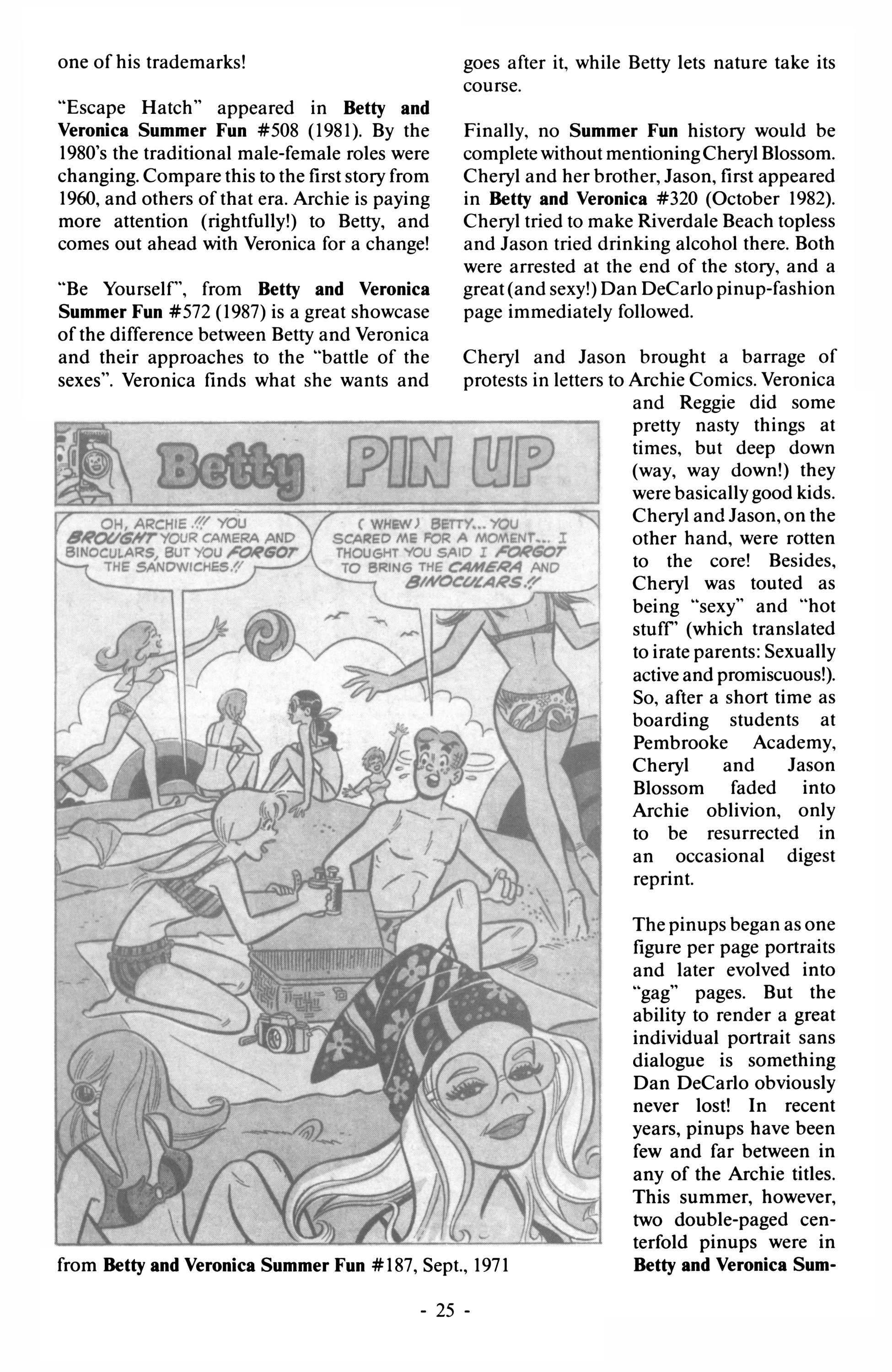 Read online Best of Betty and Veronica Summer Fun comic -  Issue # TPB (Part 1) - 36