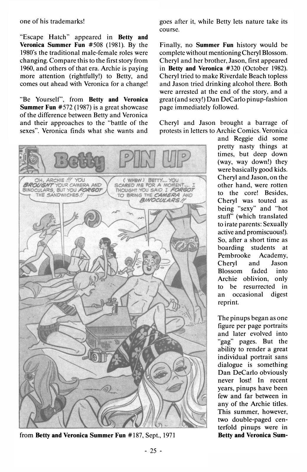 Best of Betty and Veronica Summer Fun issue TPB (Part 1) - Page 36