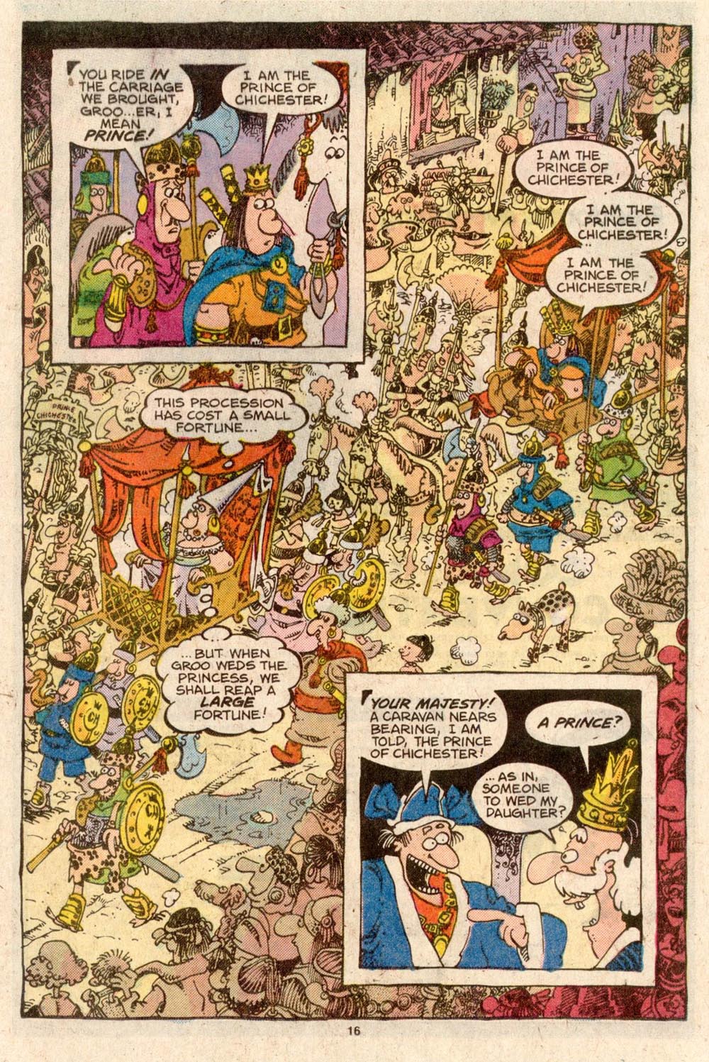Read online Sergio Aragonés Groo the Wanderer comic -  Issue #42 - 16