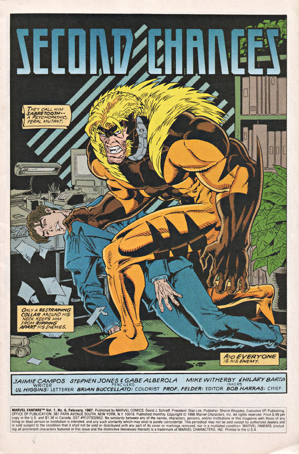 Read online Marvel Fanfare (1996) comic -  Issue #6 - 2