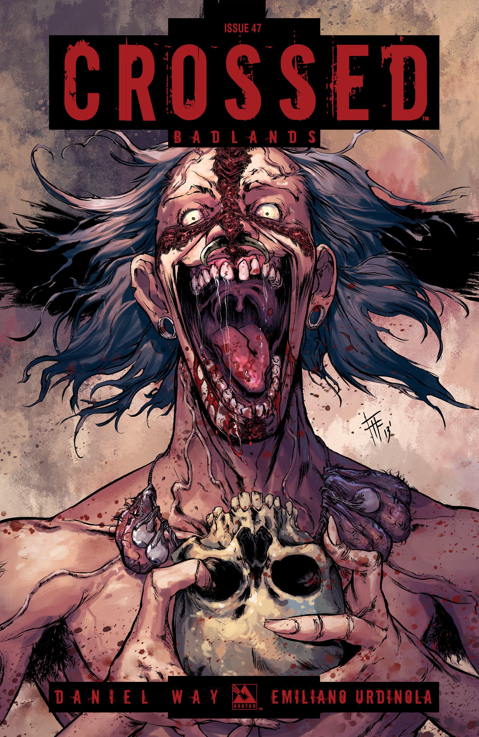 Read online Crossed: Badlands comic -  Issue #47 - 1