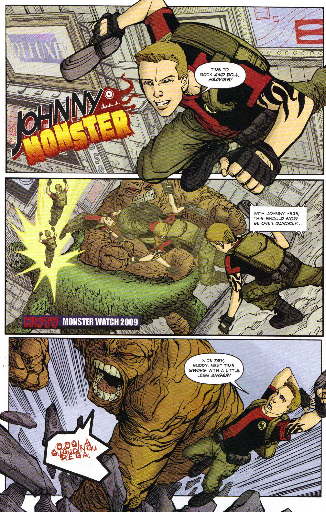 Read online Johnny Monster comic -  Issue #1 - 3