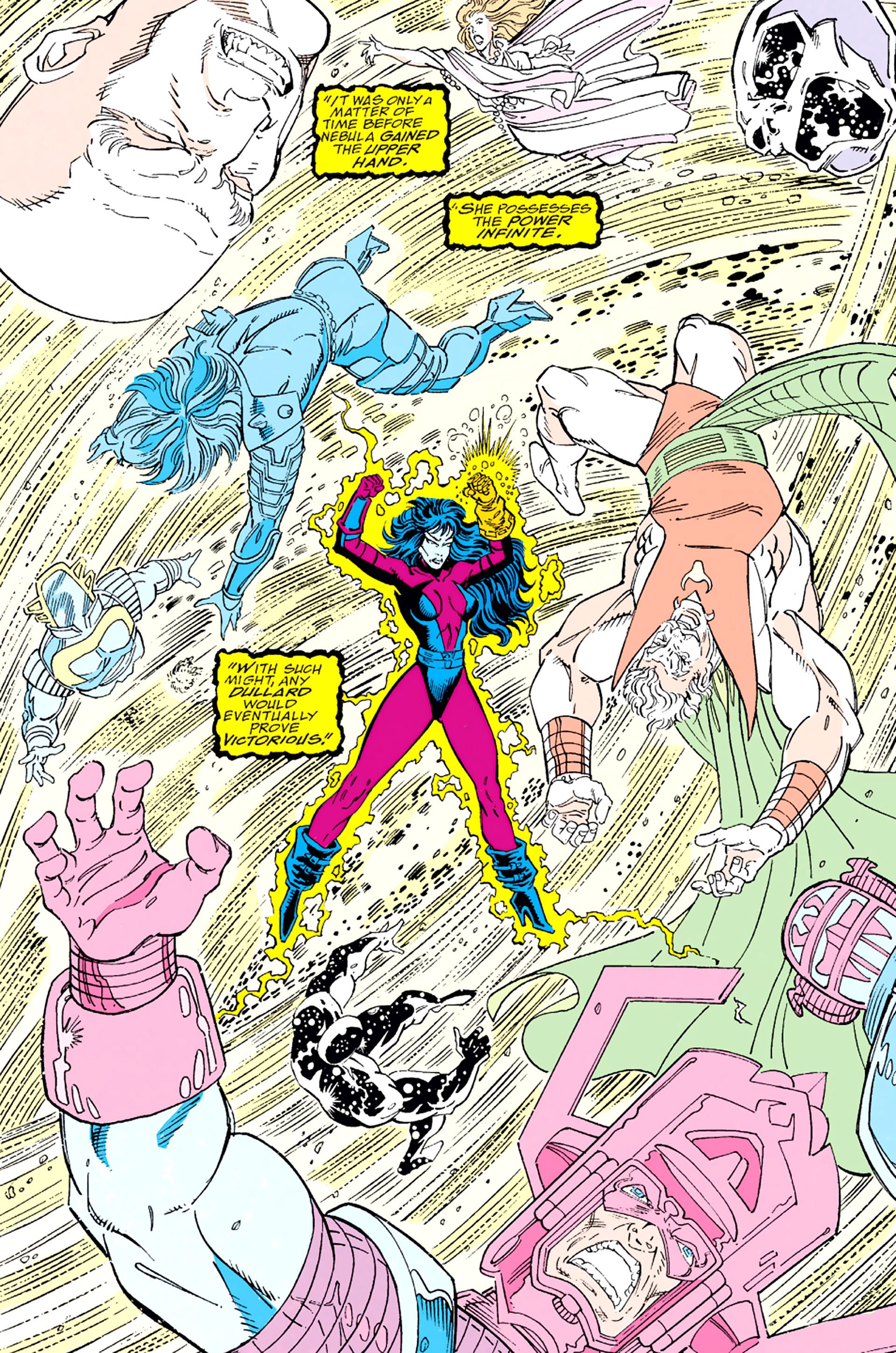 Read online Infinity Gauntlet (1991) comic -  Issue #6 - 16