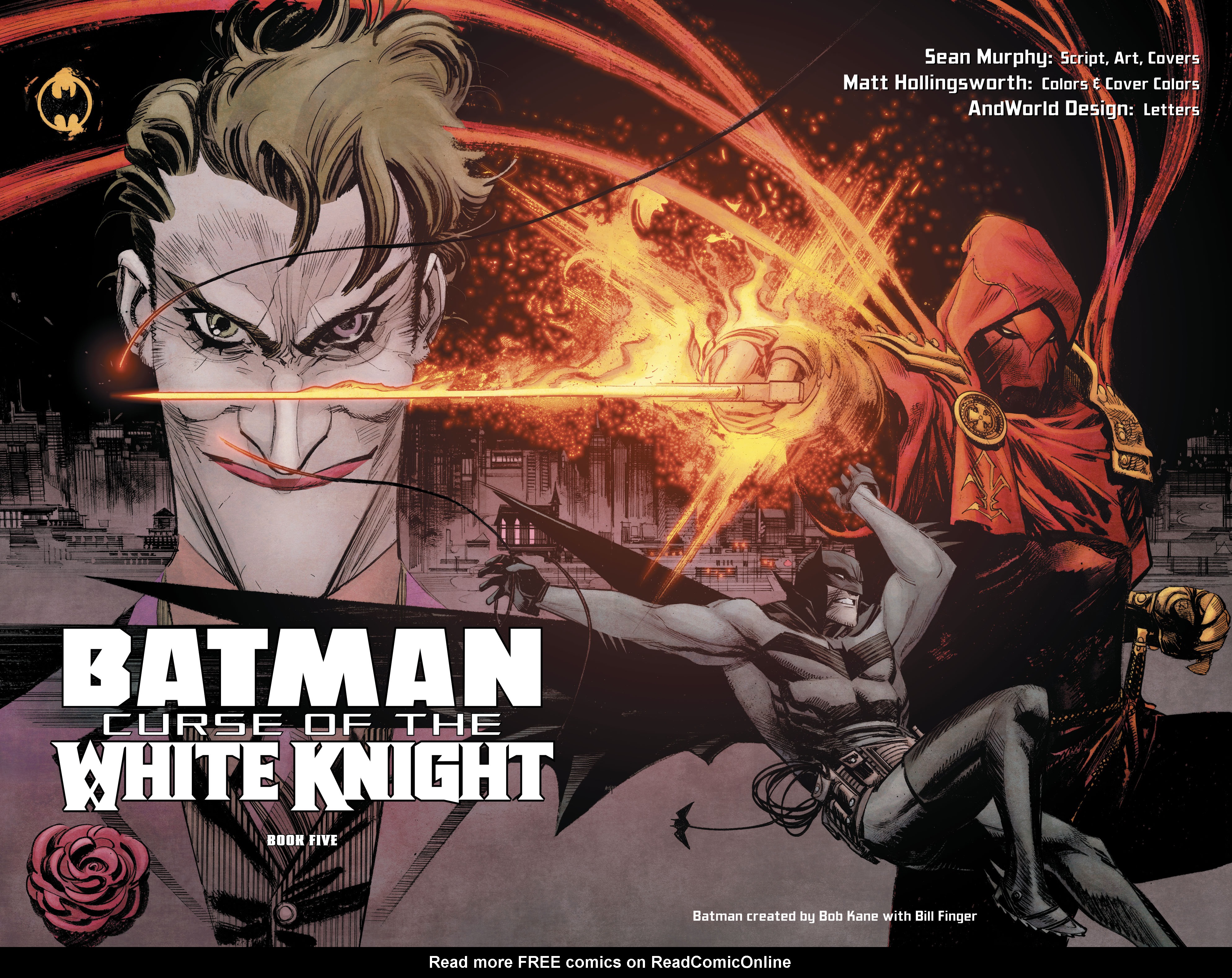 Read online Batman: Curse of the White Knight comic -  Issue #5 - 4