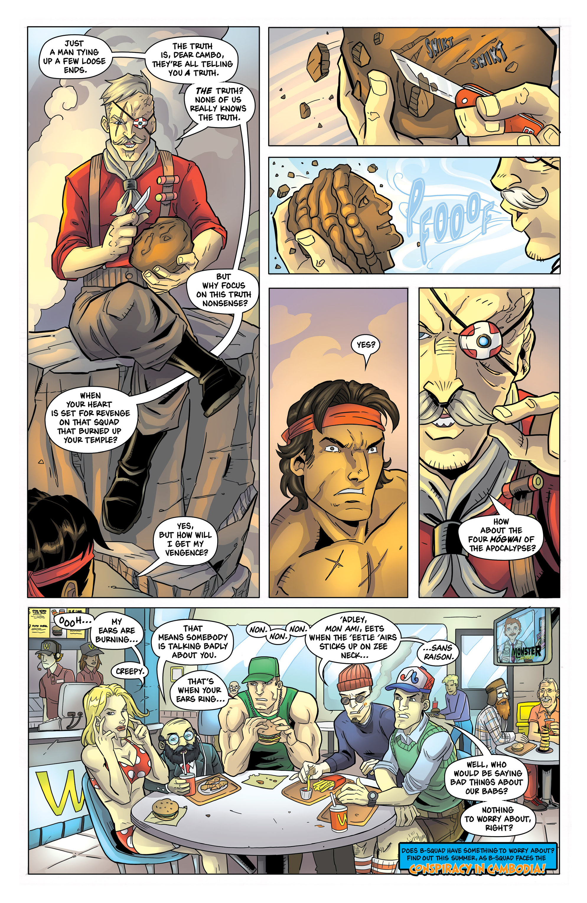 Read online Free Comic Book Day 2019 comic -  Issue # Starburns Presents - 33