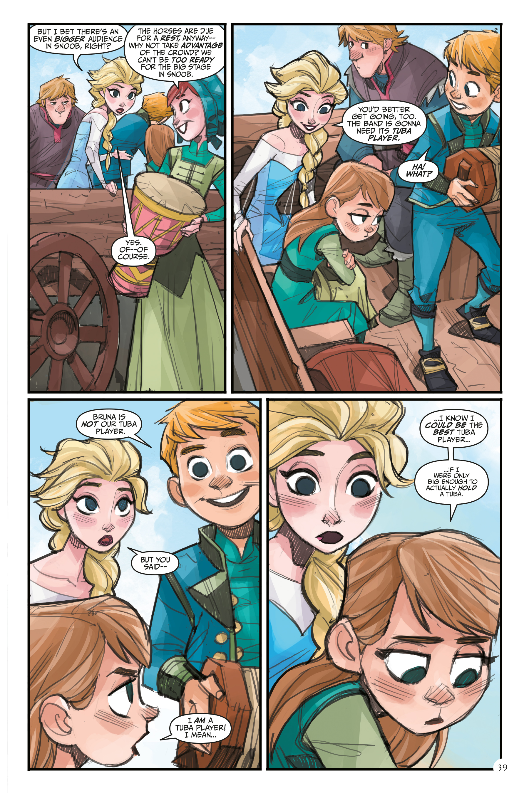 Read online Disney Frozen: Reunion Road comic -  Issue # _TPB - 38