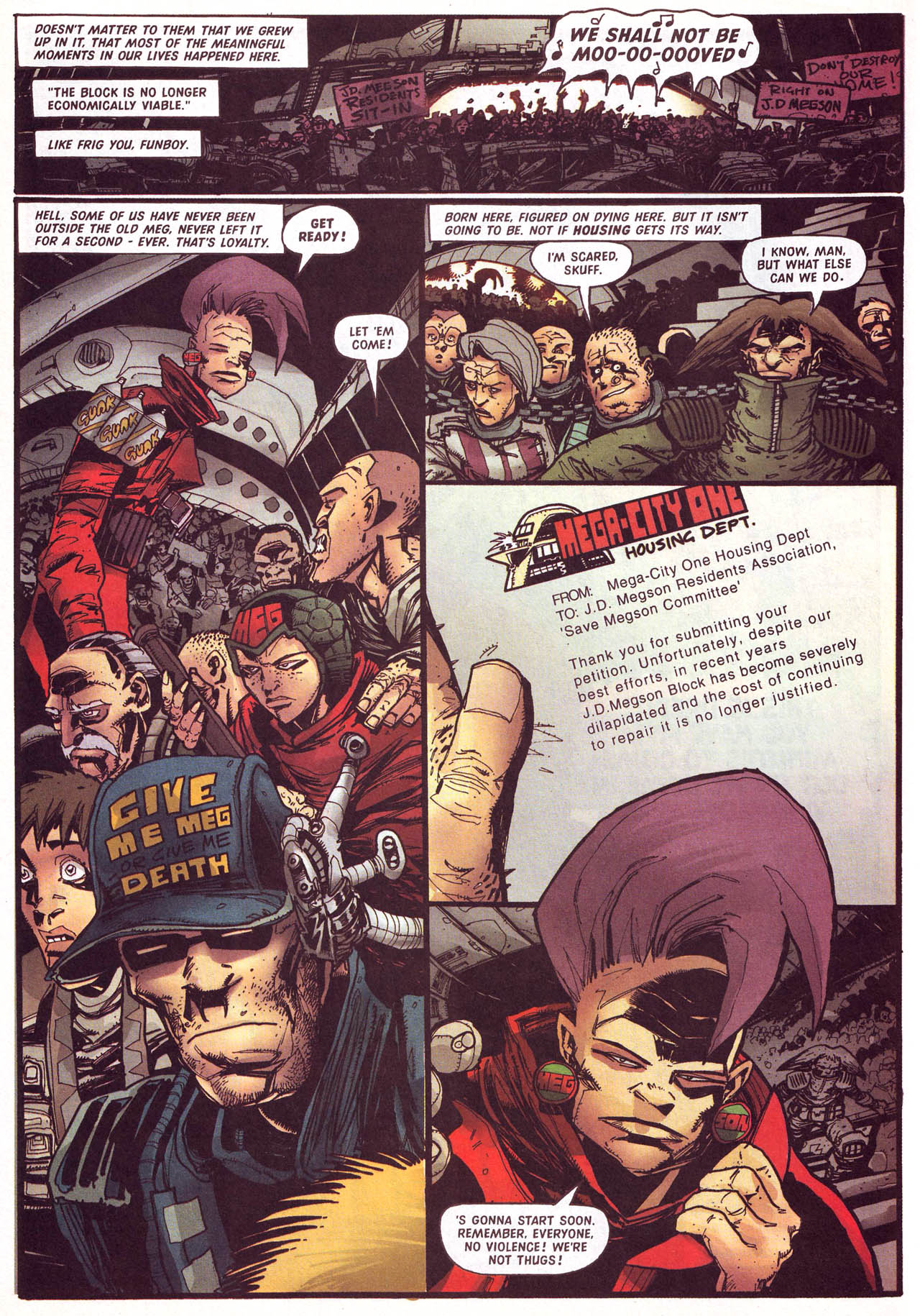 Read online Judge Dredd Megazine (vol. 3) comic -  Issue #63 - 4