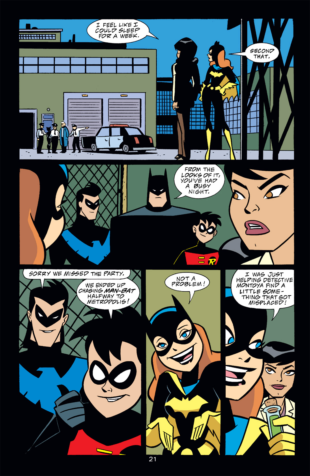 Read online Gotham Girls comic -  Issue #5 - 22