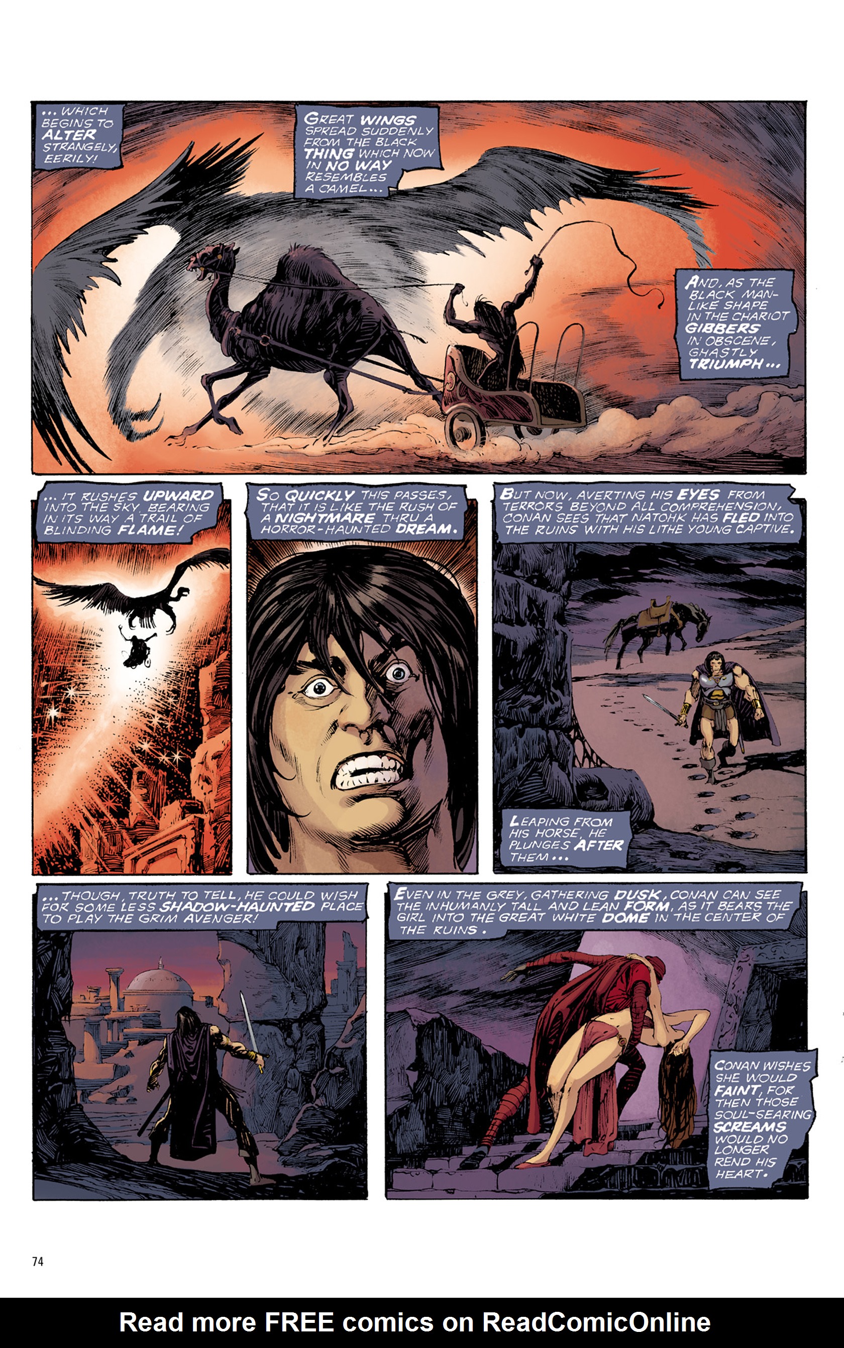 Read online Robert E. Howard's Savage Sword comic -  Issue #9 - 75