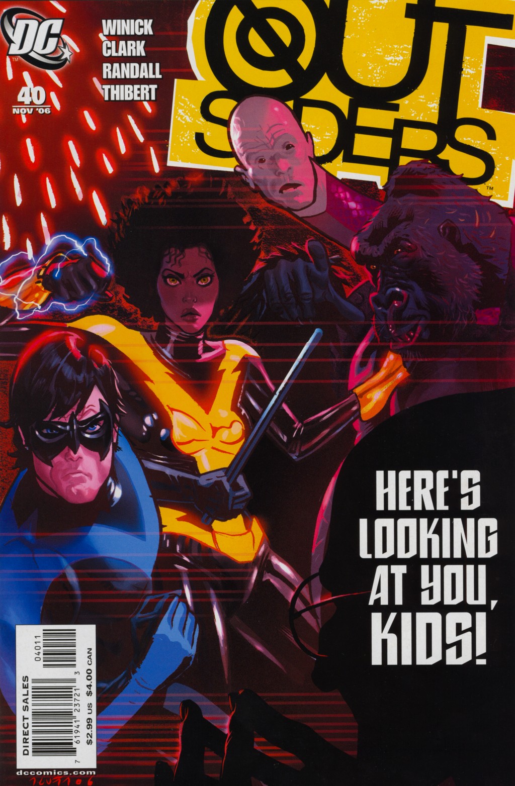 Read online Outsiders (2003) comic -  Issue #40 - 1