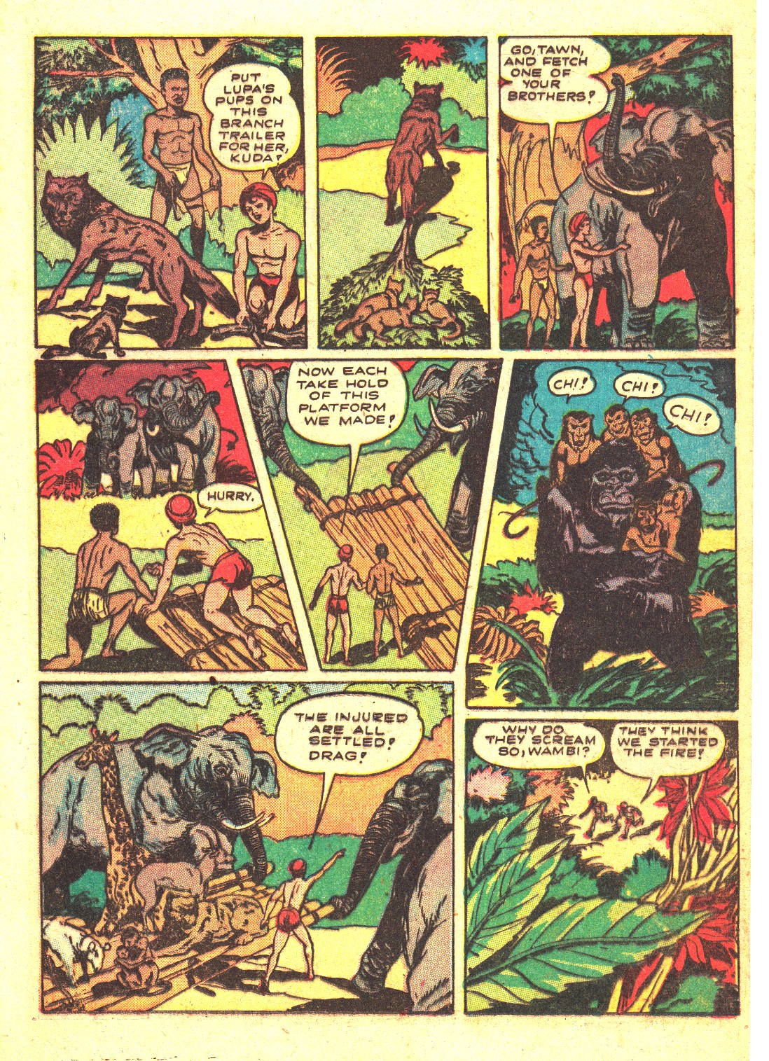 Read online Wambi Jungle Boy comic -  Issue #5 - 17