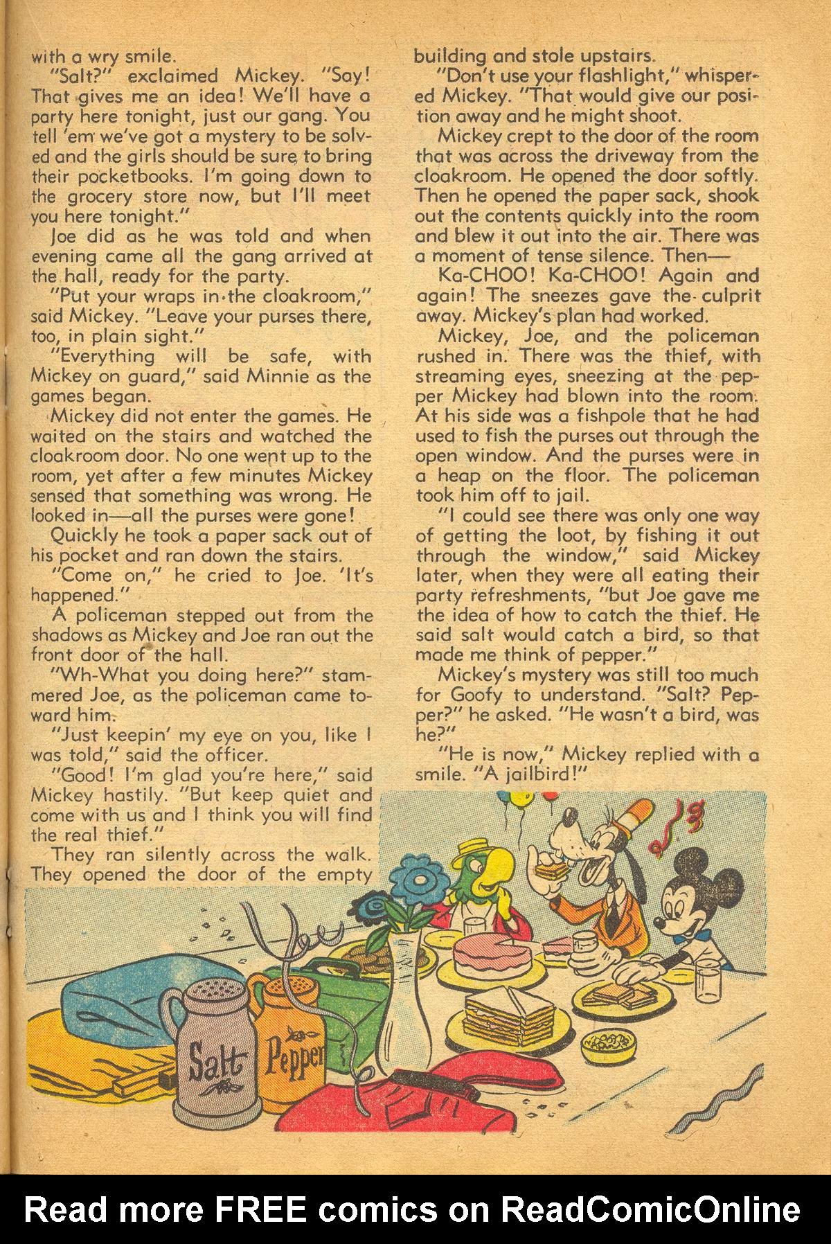 Read online Walt Disney's Comics and Stories comic -  Issue #74 - 35