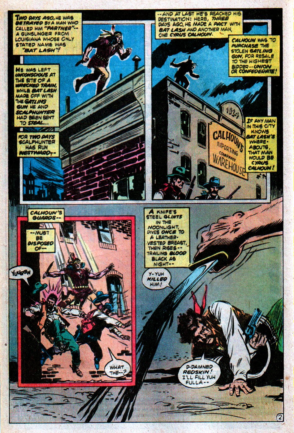 Read online Weird Western Tales (1972) comic -  Issue #46 - 3