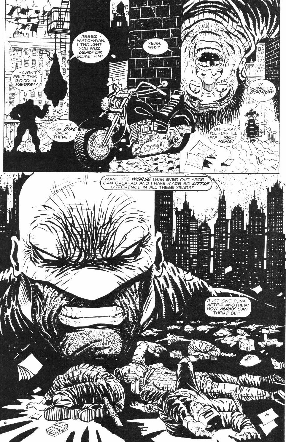 Read online Knight Watchman comic -  Issue #1 - 17