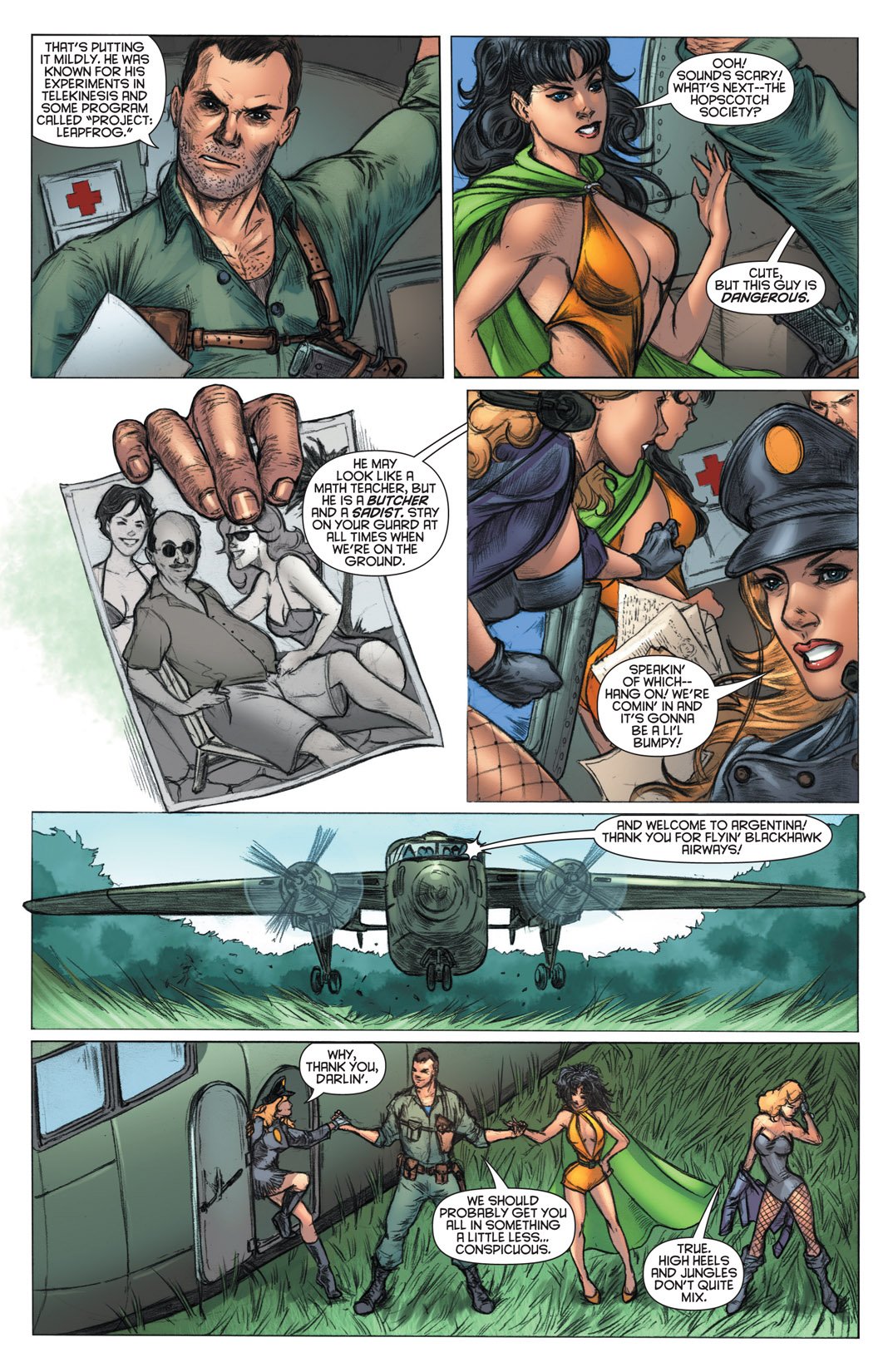 Read online Birds of Prey (2010) comic -  Issue #14 - 7