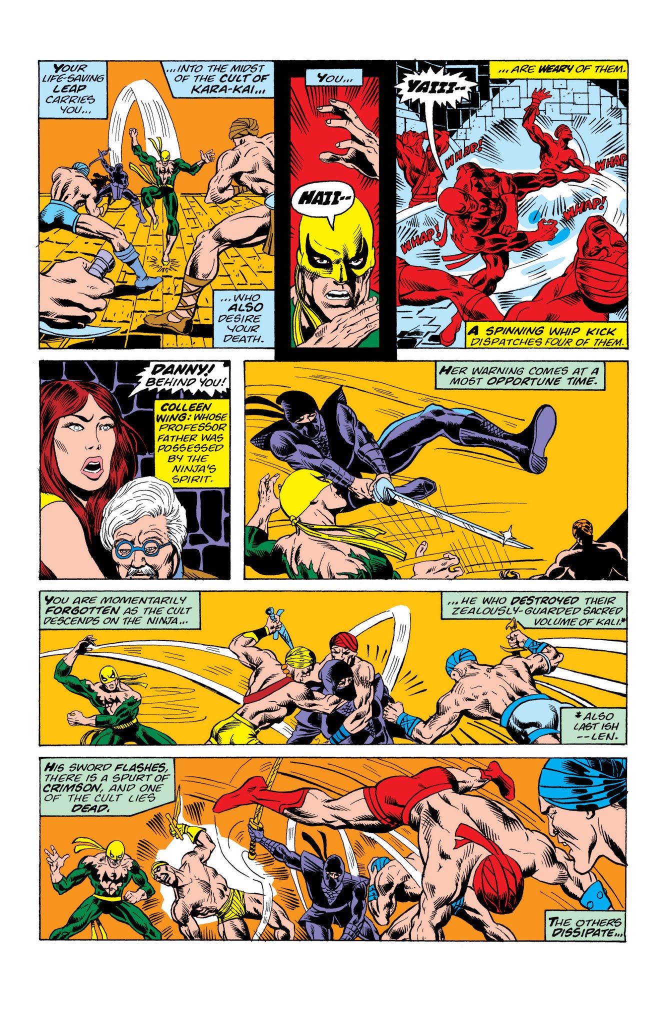 Read online Marvel Masterworks: Iron Fist comic -  Issue # TPB 1 (Part 2) - 39