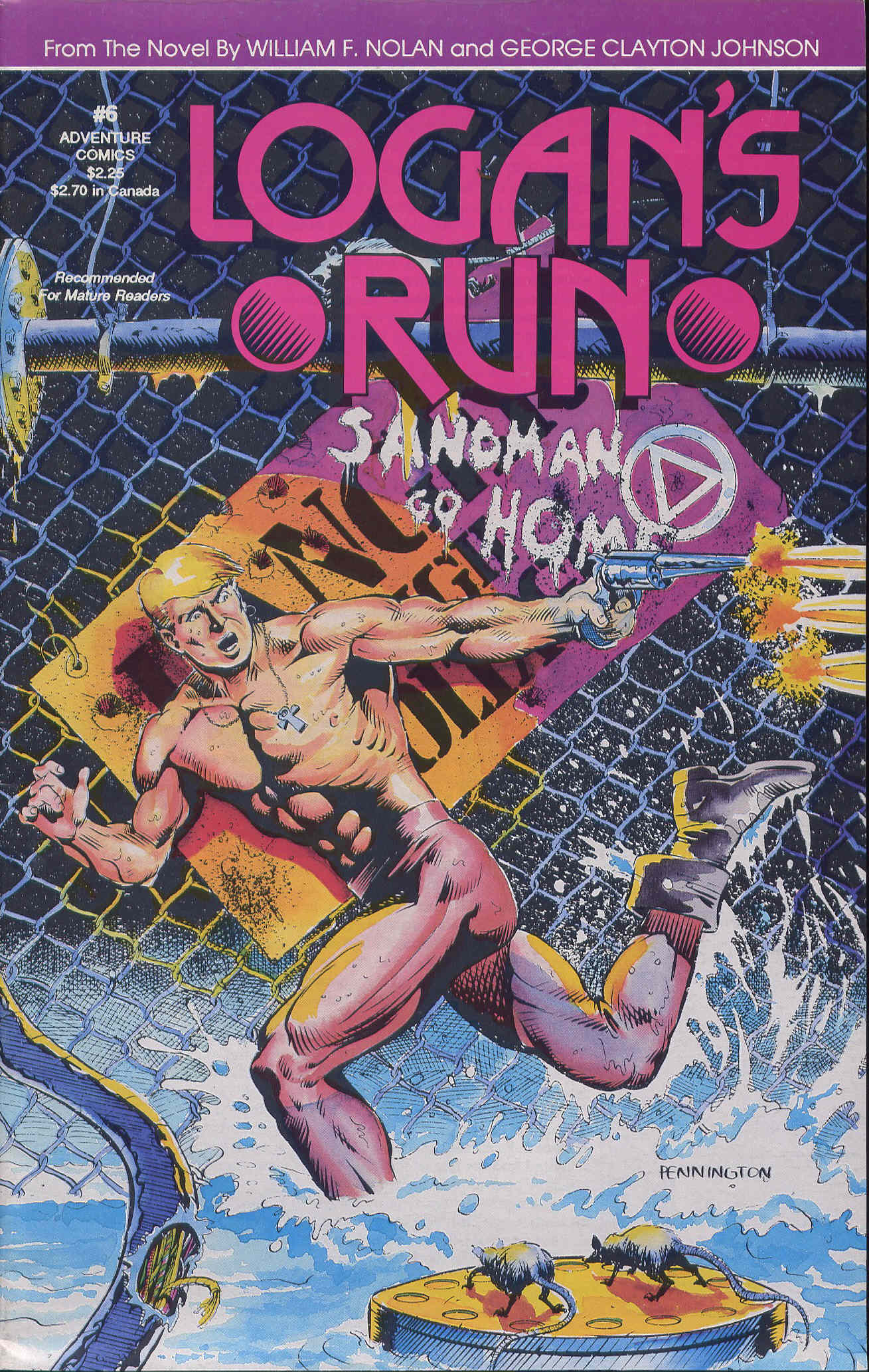 Read online Logan's Run (1990) comic -  Issue #6 - 1