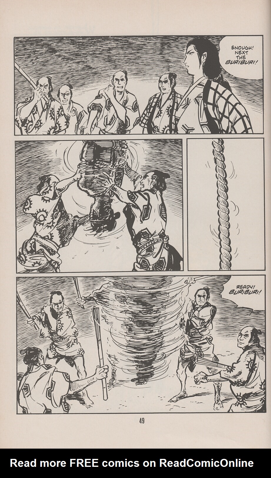 Read online Lone Wolf and Cub comic -  Issue #7 - 53