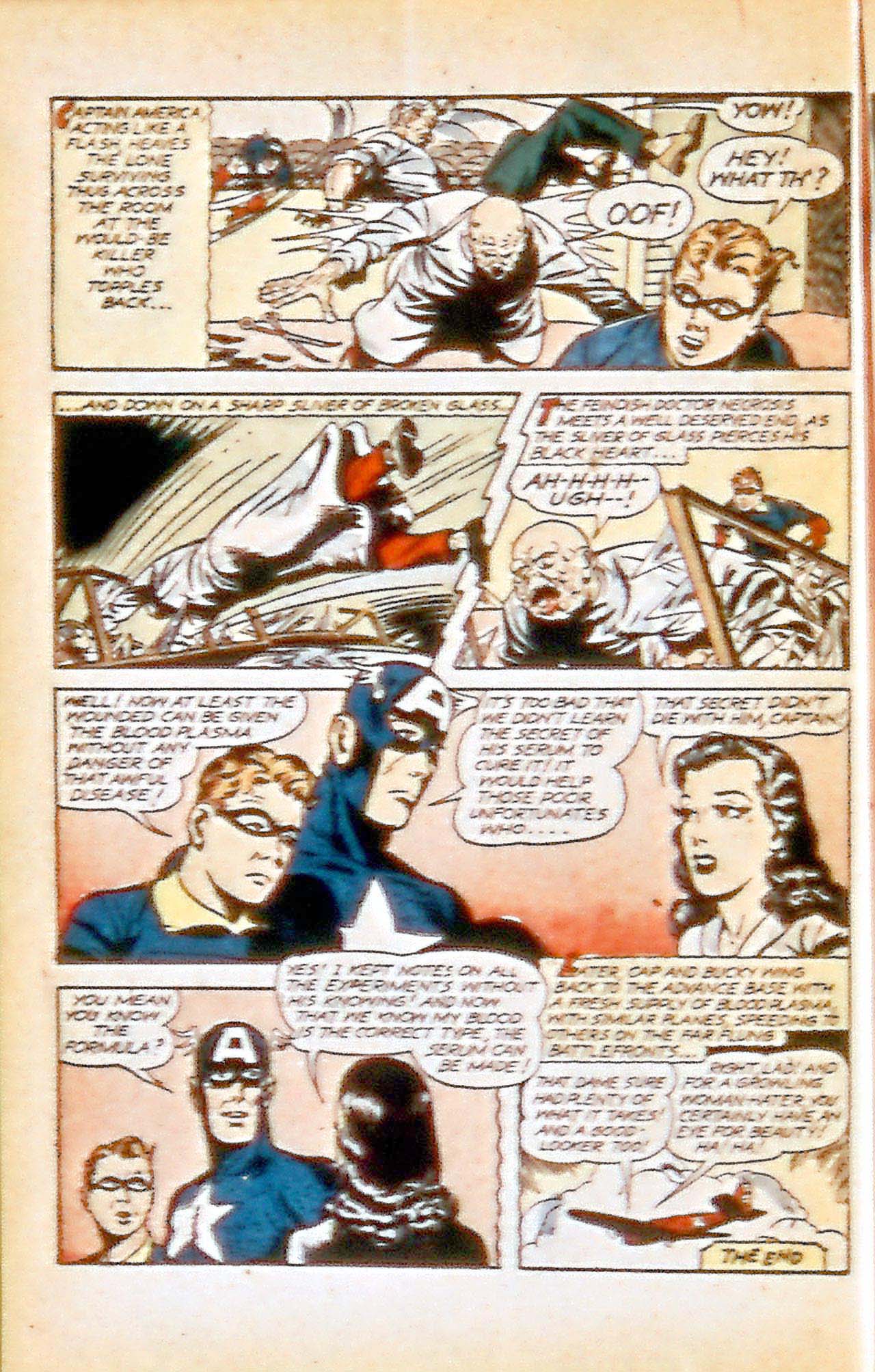 Read online Captain America Comics comic -  Issue #36 - 18