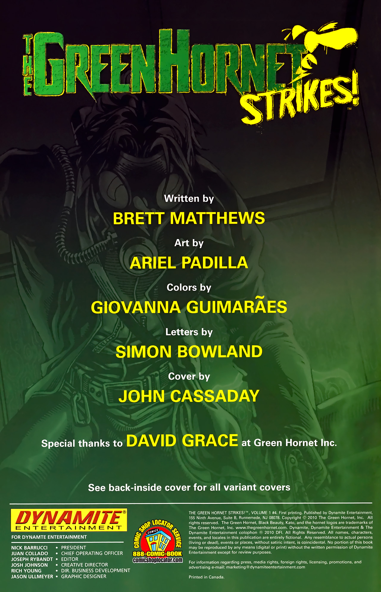 Read online The Green Hornet Strikes! comic -  Issue #4 - 2
