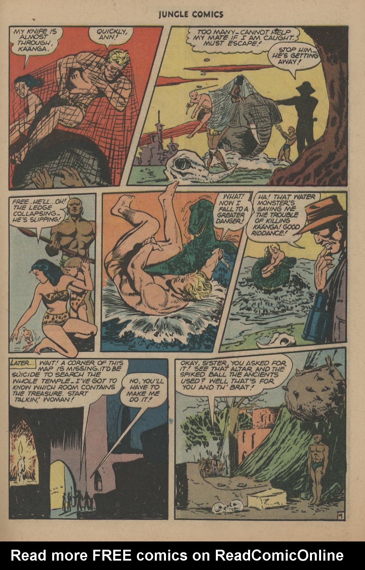 Read online Jungle Comics comic -  Issue #81 - 11