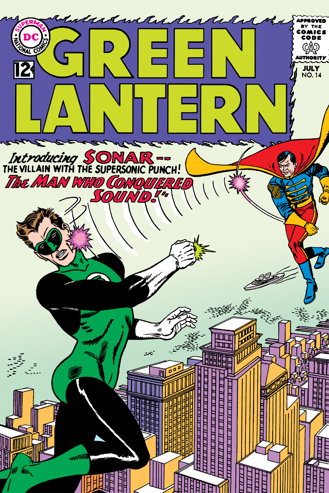 Read online Green Lantern (1960) comic -  Issue #14 - 1