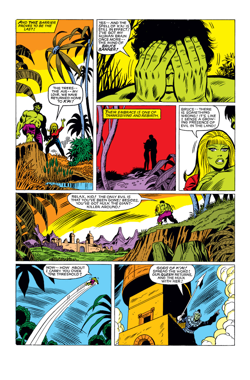 What If? (1977) issue 23 - The Hulk had become a barbarian - Page 9
